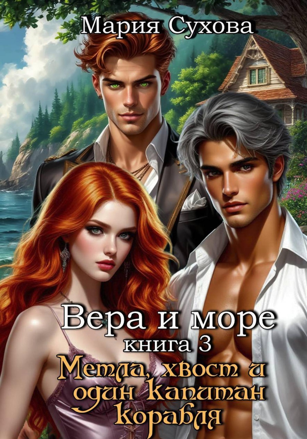 Обложка книги «Метла, хвост и один капитан корабля»