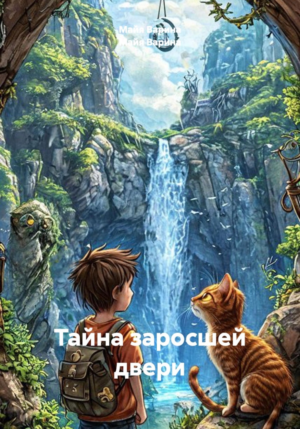 Обложка книги «Тайна заросшей двери»