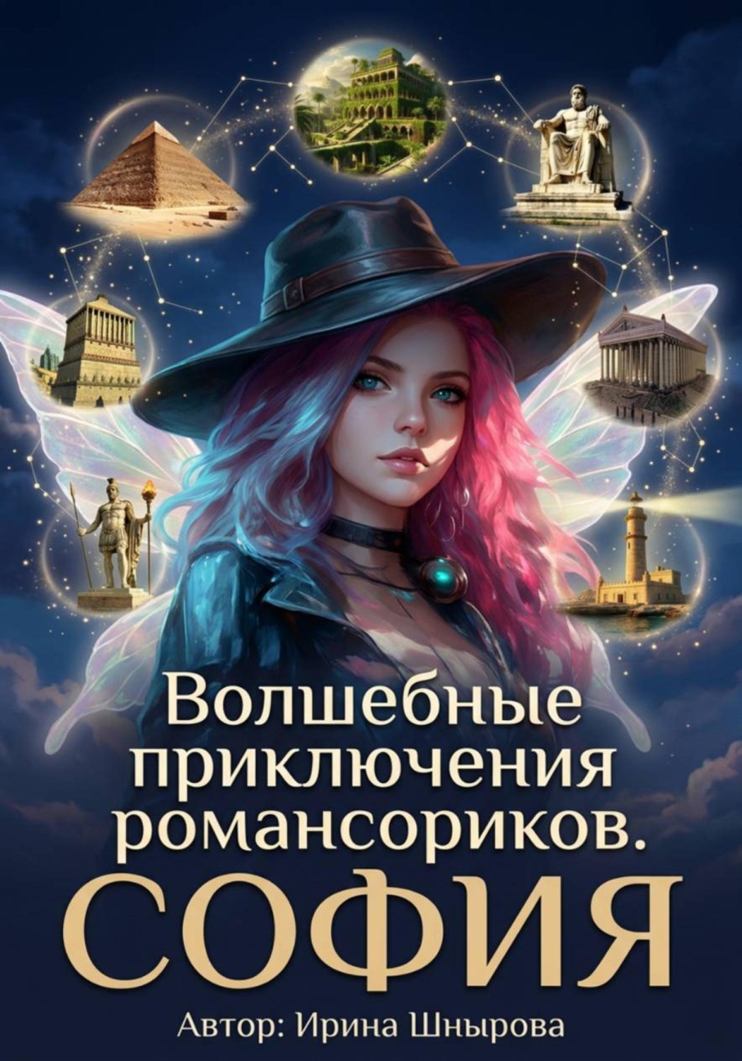 Обложка книги «Волшебные приключения романсориков. София»