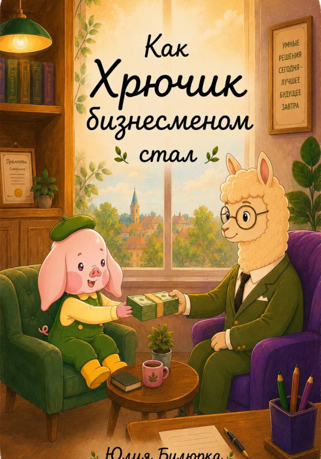 Обложка книги «Как Хрючик бизнесменом стал»