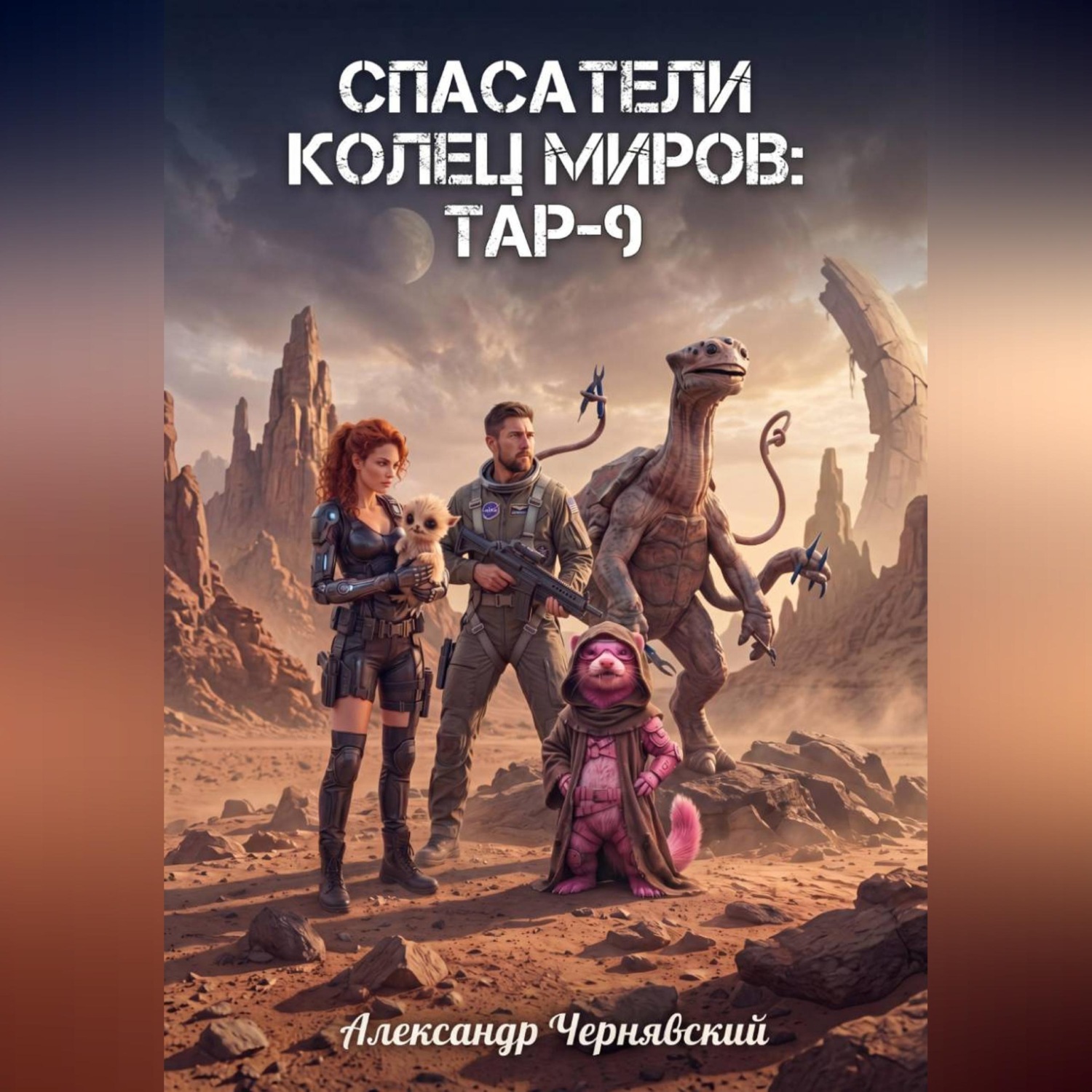 Обложка книги «Спасатели. Колец Миров. Тар-9»