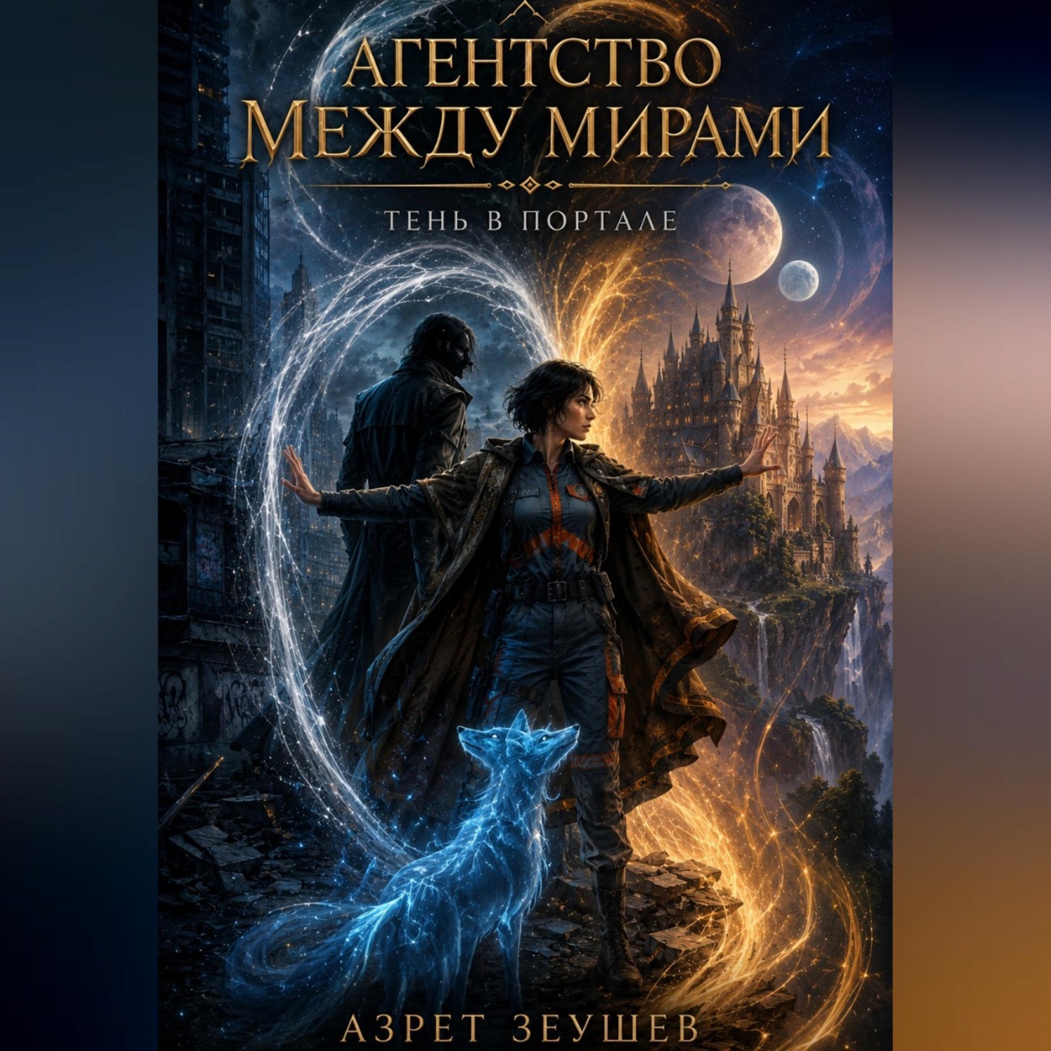 Обложка книги «Агентство «Между мирами». Тень в портале»