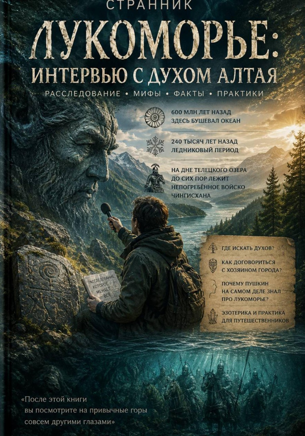 Обложка книги «Лукоморье: Интервью с духом Алтая»