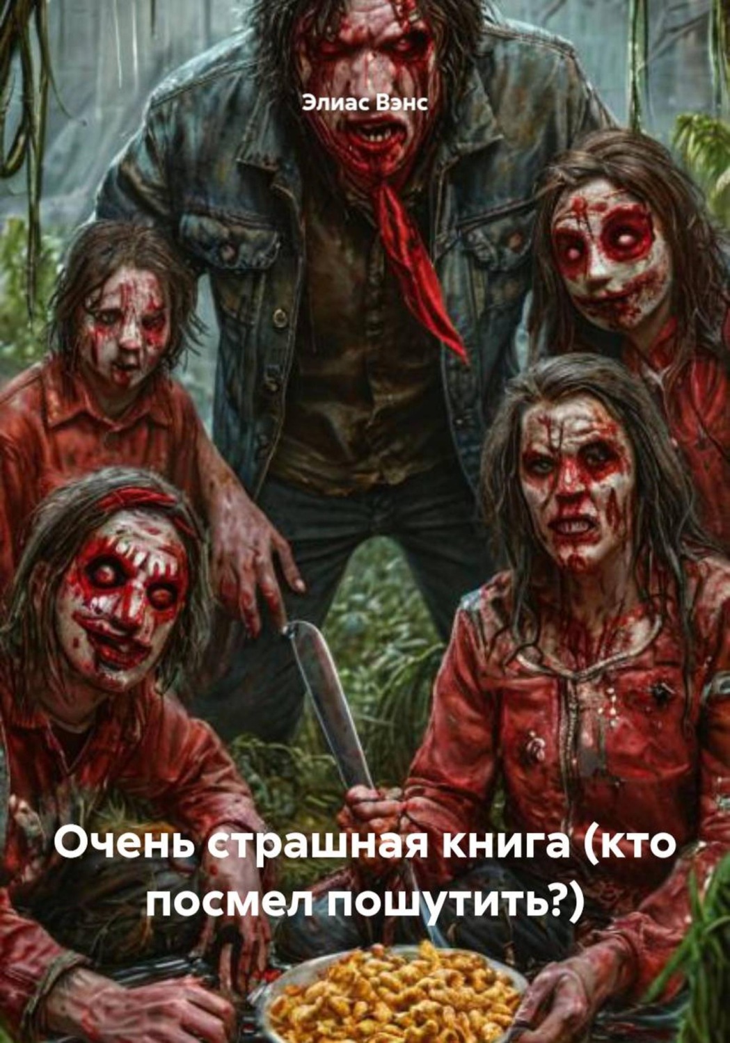 Обложка книги «Очень страшная книга (кто посмел пошутить?)»