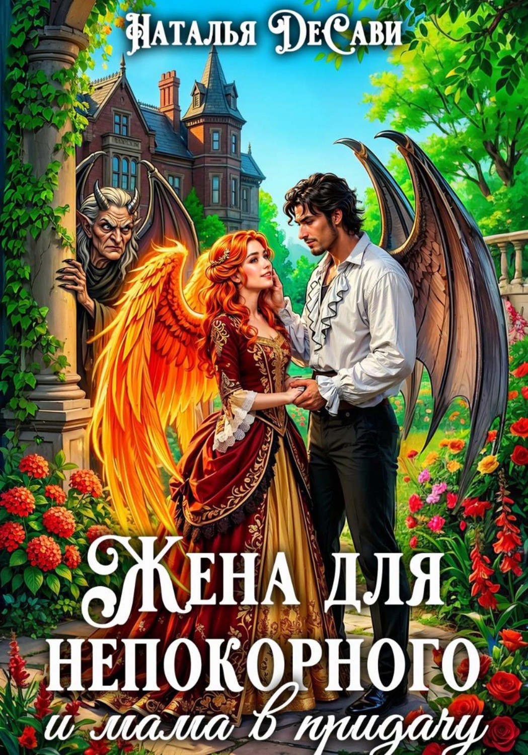 Обложка книги «Жена для непокорного и мама в придачу»