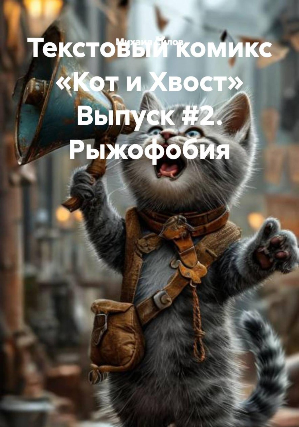 Обложка книги «Текстовый комикс «Кот и Хвост» Выпуск #2. Рыжофобия»