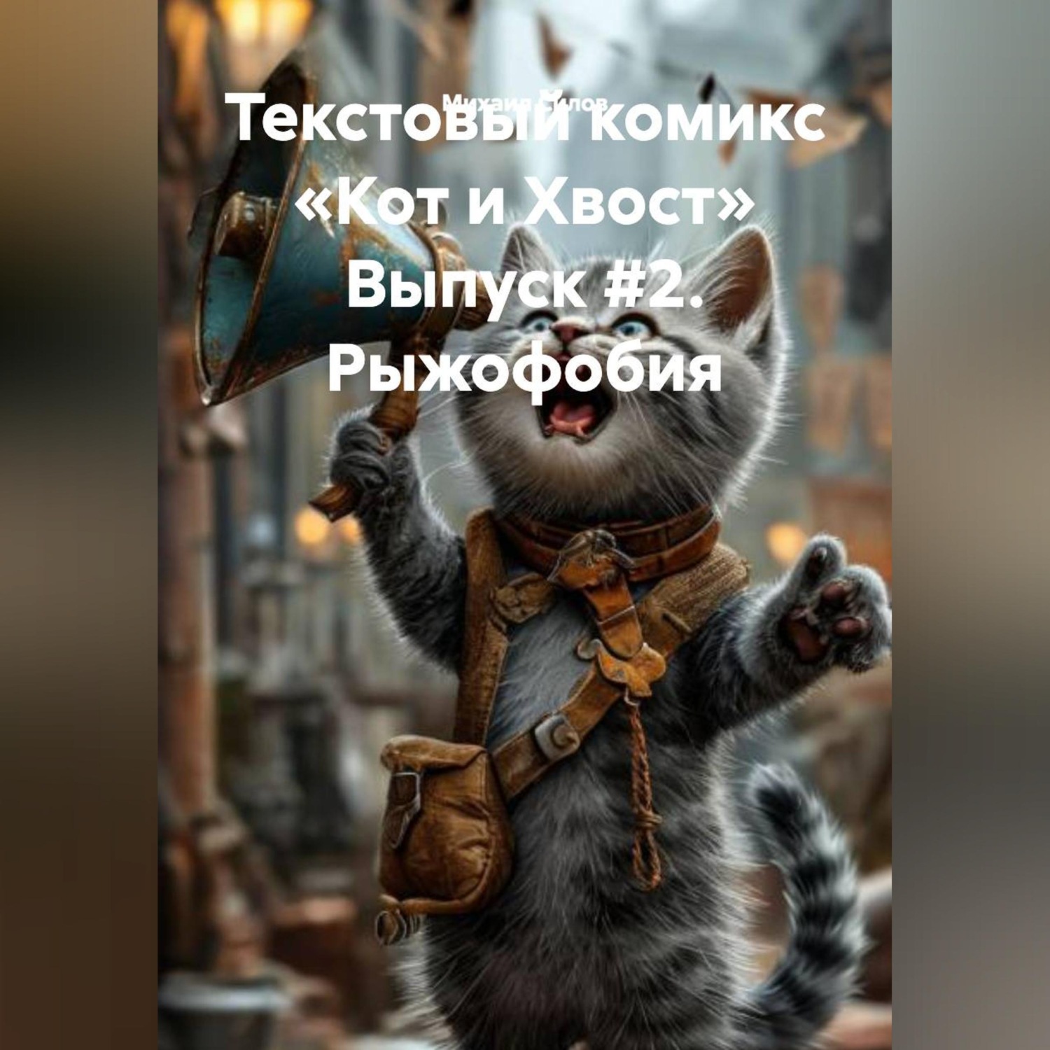 Обложка книги «Текстовый комикс «Кот и Хвост» Выпуск #2. Рыжофобия.»