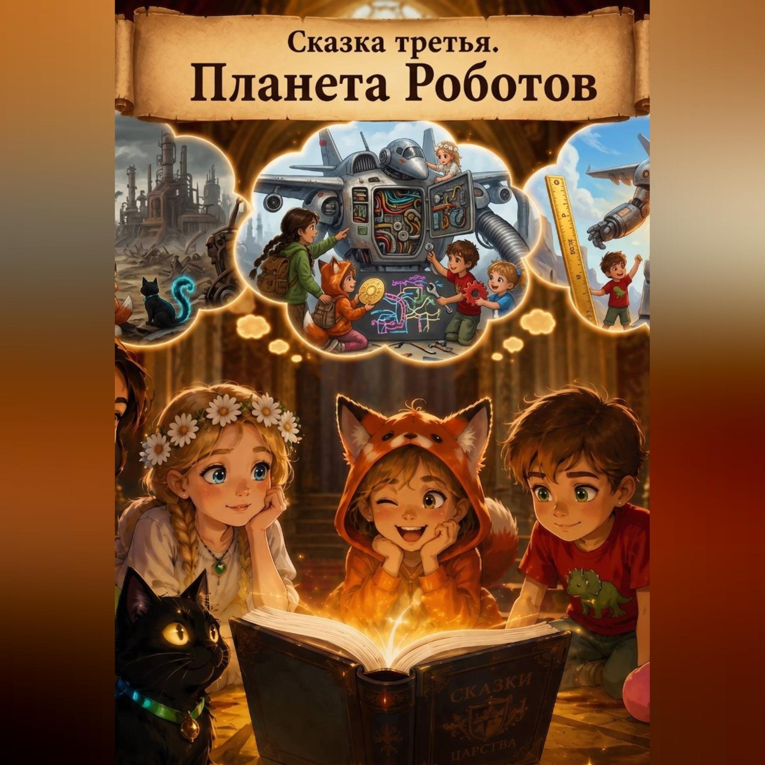 Обложка книги «3. Нота вечности. Планета Роботов»