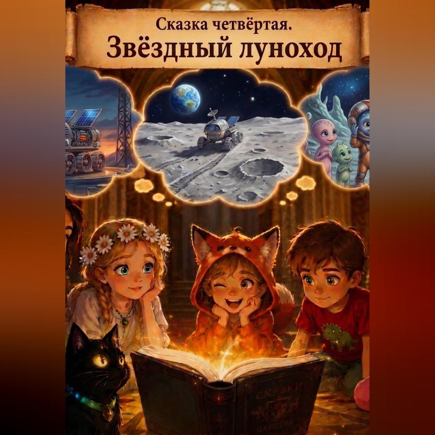 Обложка книги «4.Нота вечности. Звёздный луноход»