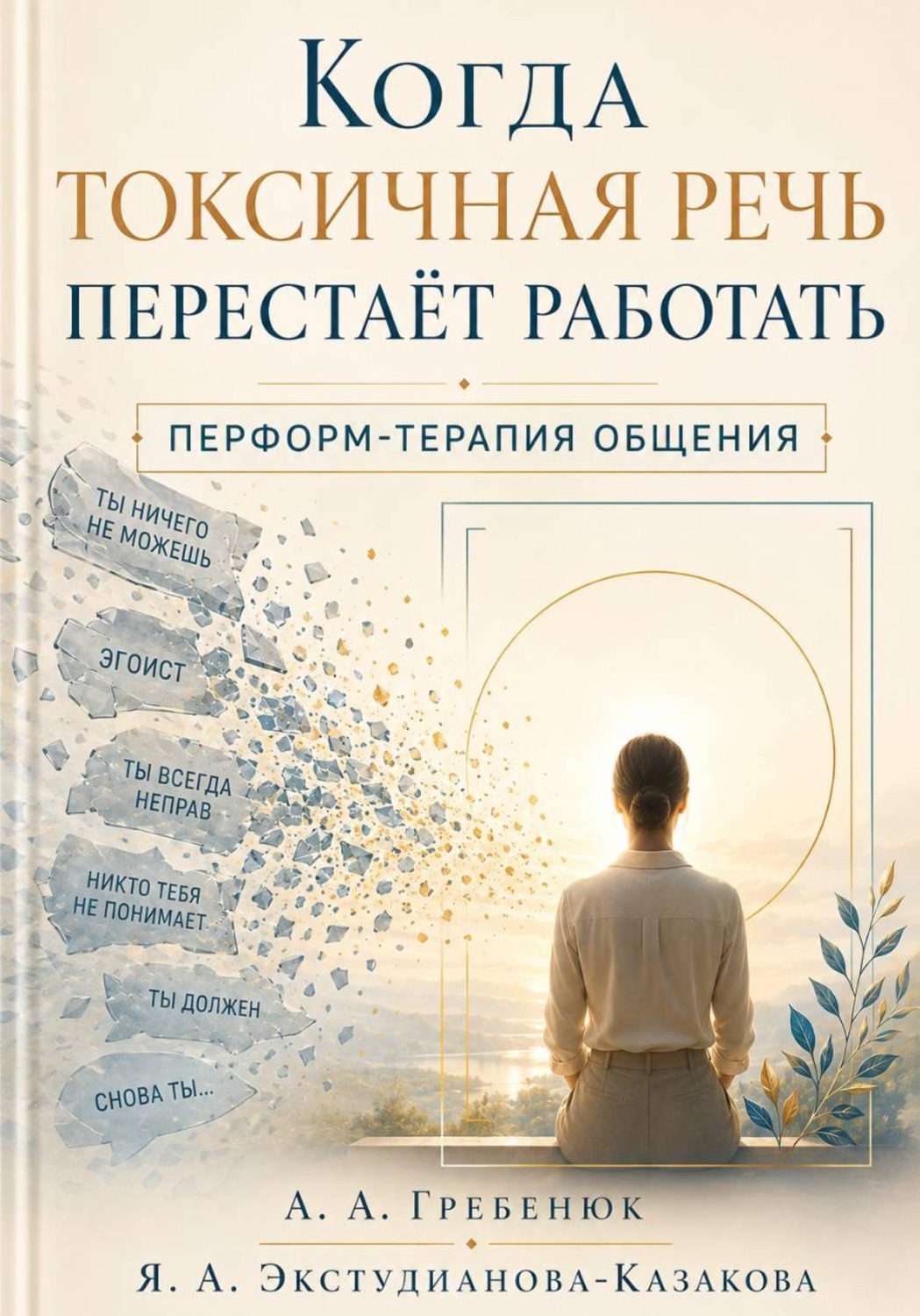 Обложка книги «Когда токсичная речь перестаёт работать. Перформ-терапия общения.»