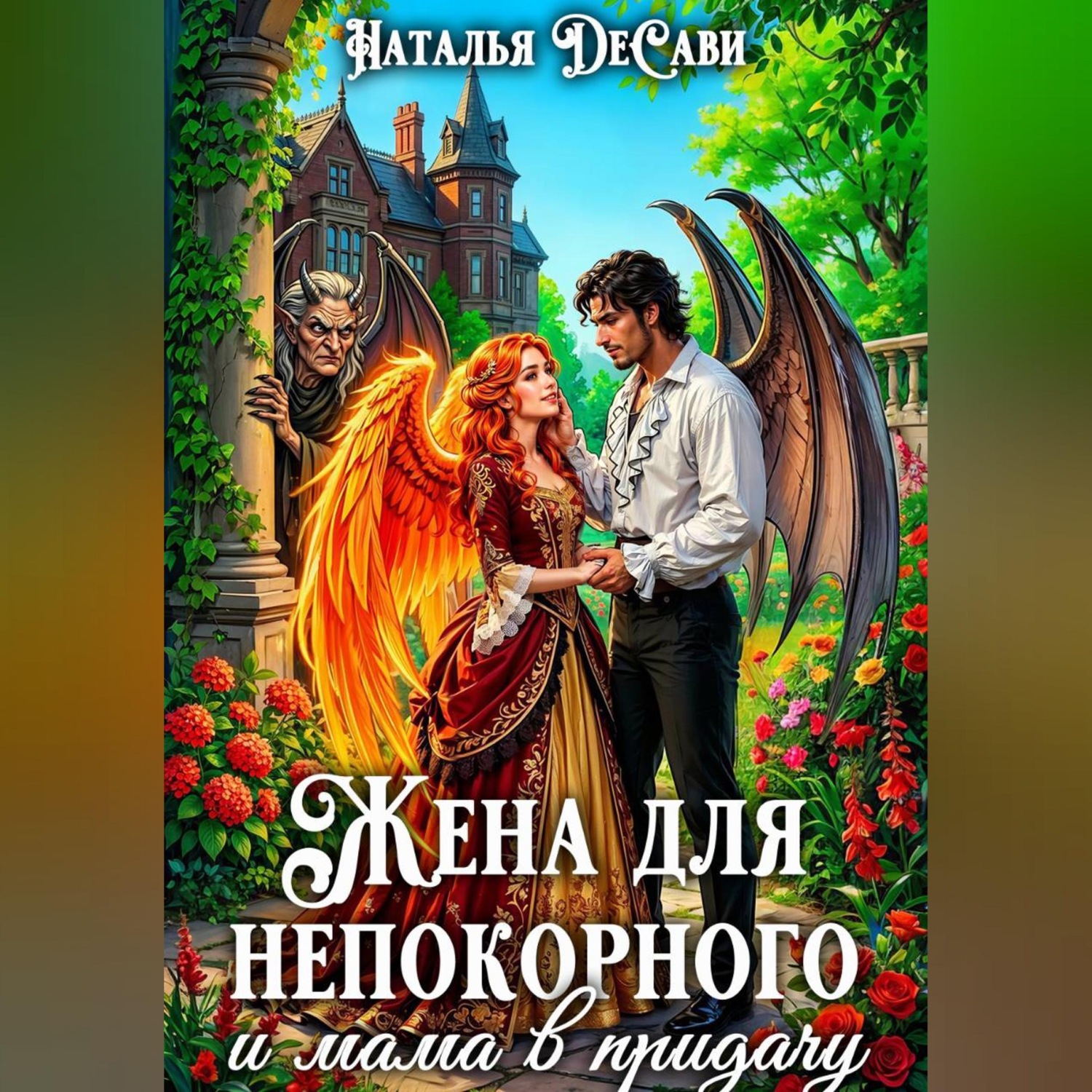 Обложка книги «Жена для непокорного и мама в придачу»