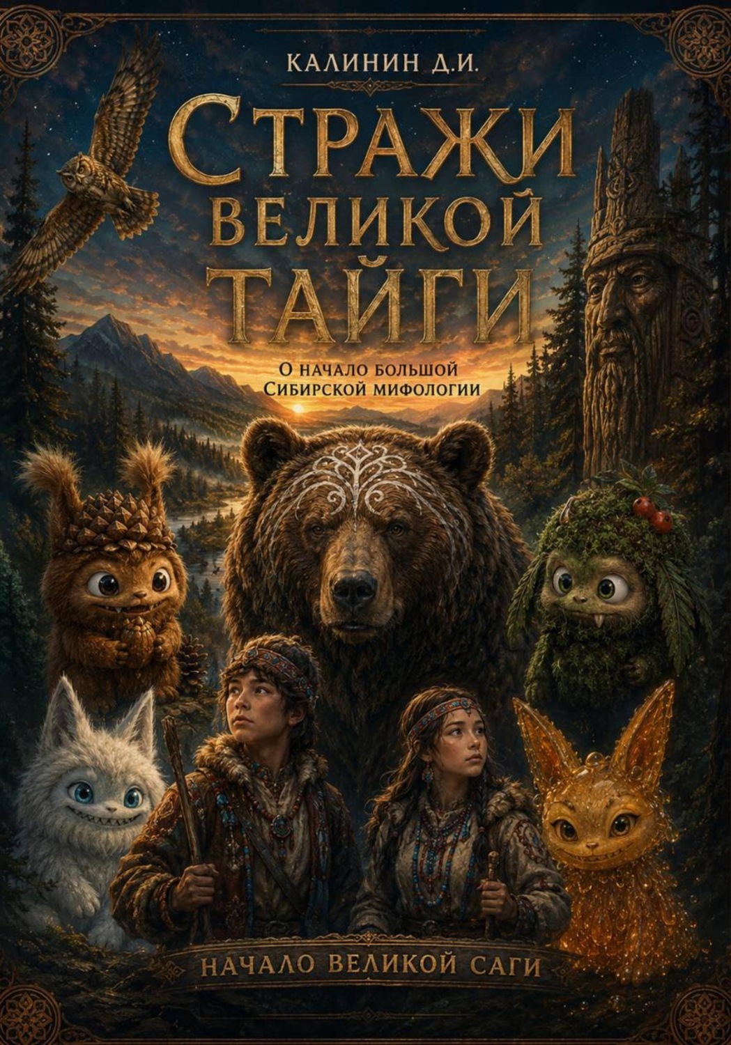 Обложка книги «СТРАЖИ ВЕЛИКОЙ ТАЙГИ»