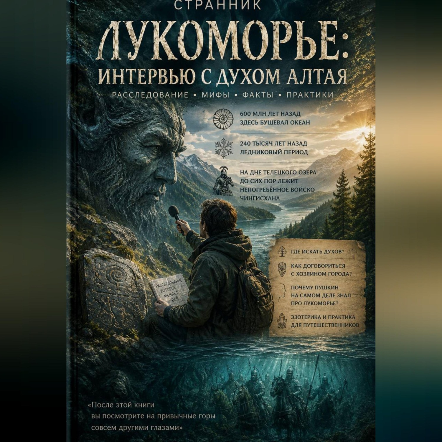 Обложка книги «Лукоморье: Интервью с духом Алтая»