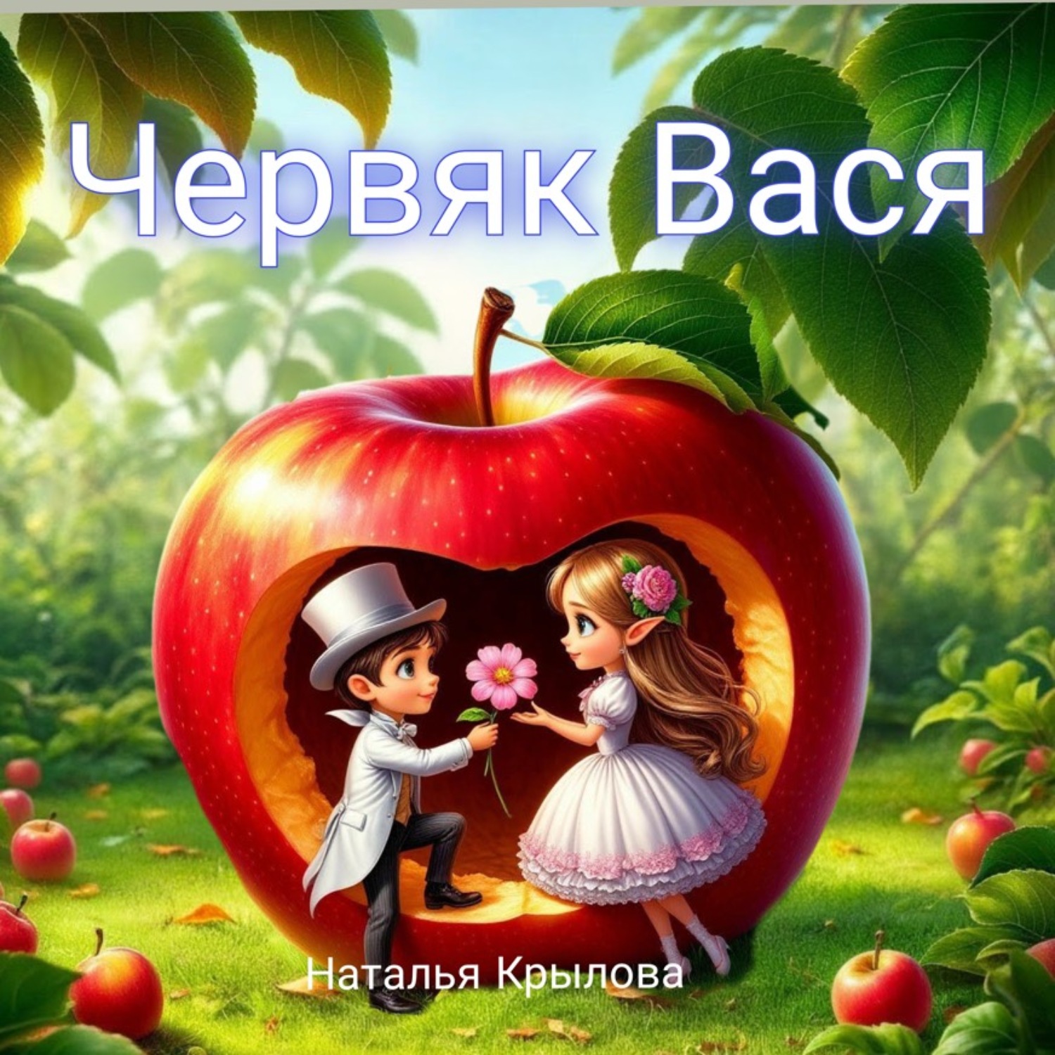 Обложка книги «Червяк Вася»