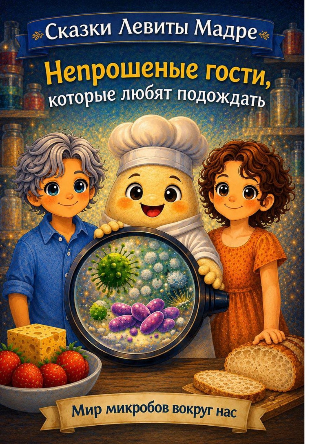 Обложка книги «Сказки Левиты Мадре. Непрошеные гости, которые любят подождать»