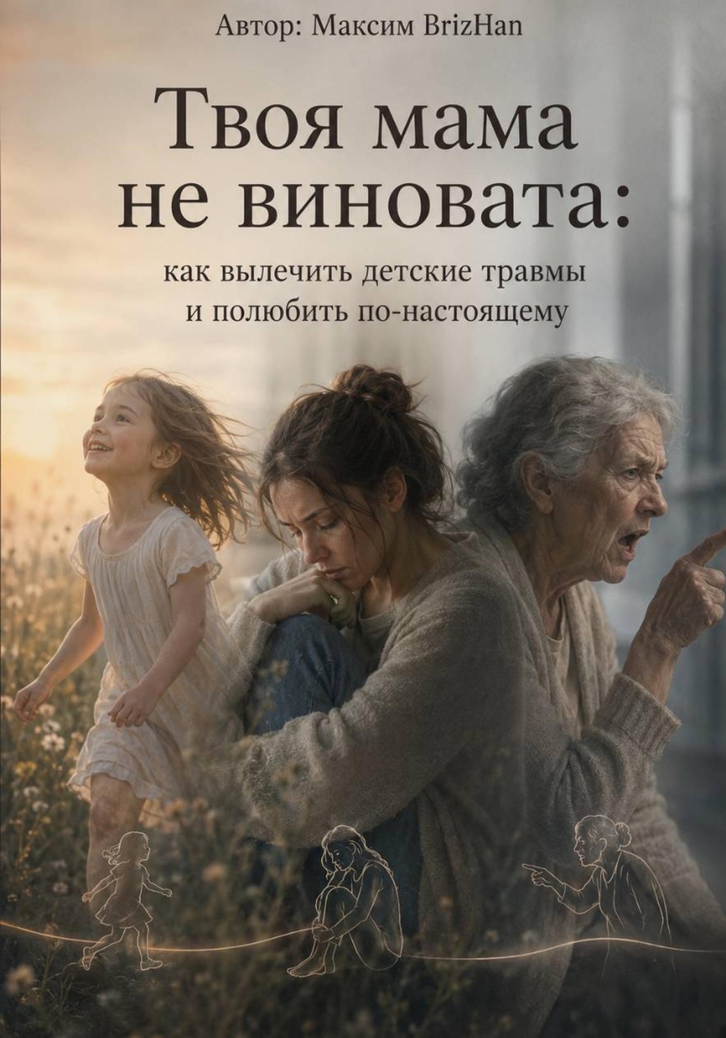 Обложка книги «Твоя мама не виновата: как вылечить детские травмы и полюбить себя по-настоящему»