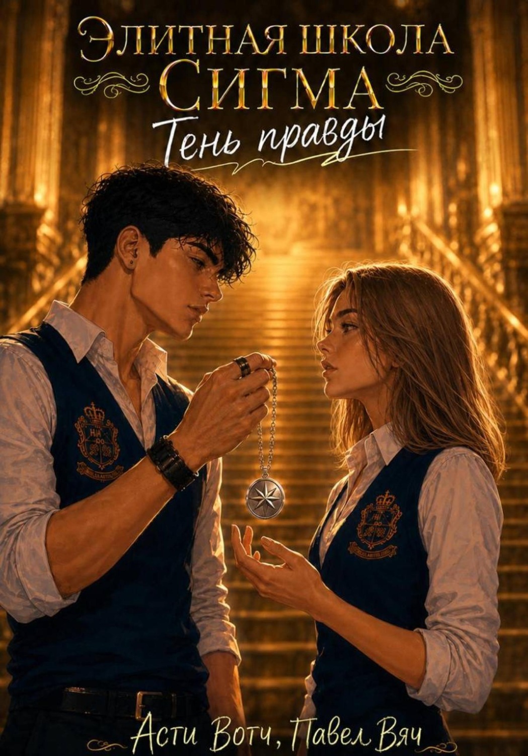 Обложка книги «Элитная школа «Сигма». Тень правды»