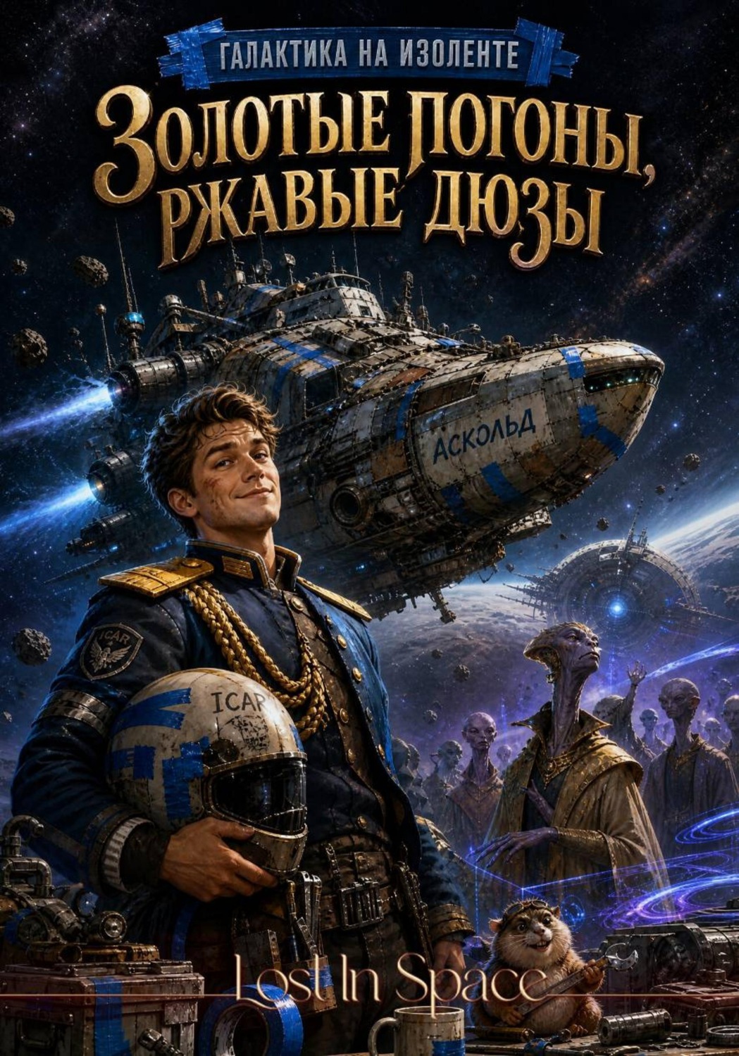 Обложка книги «Золотые погоны, ржавые дюзы»