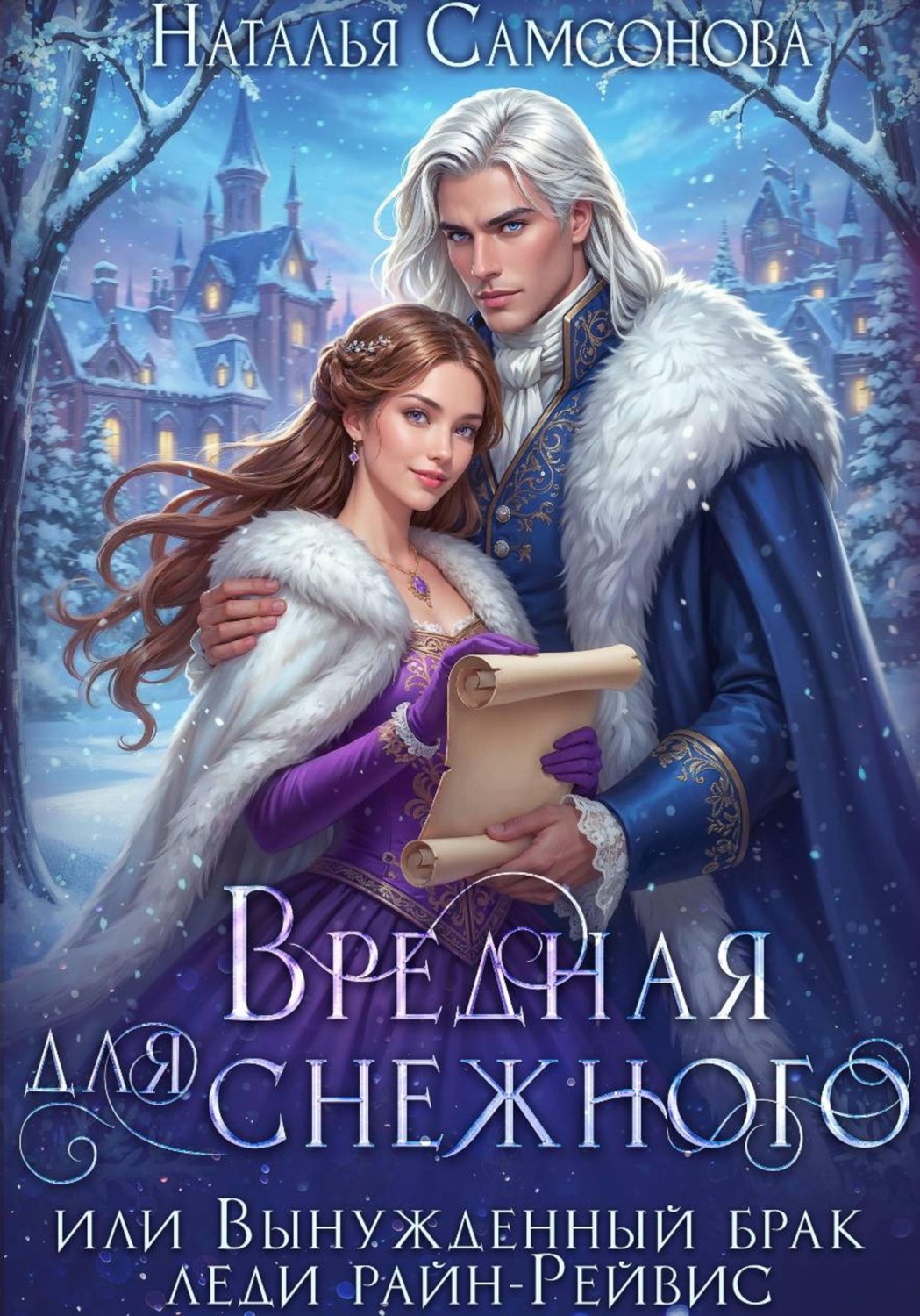 Обложка книги «Вредная для Снежного, или Вынужденный брак леди райн-Рейвис»