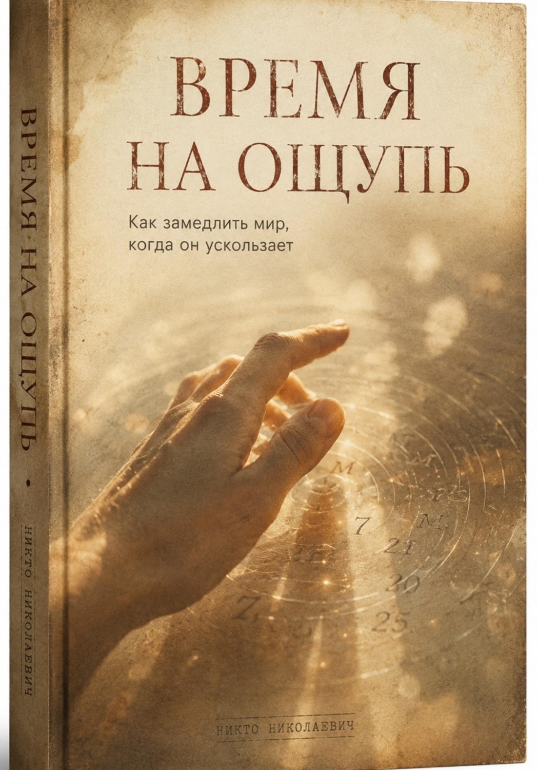 Обложка книги «Время на ощупь»
