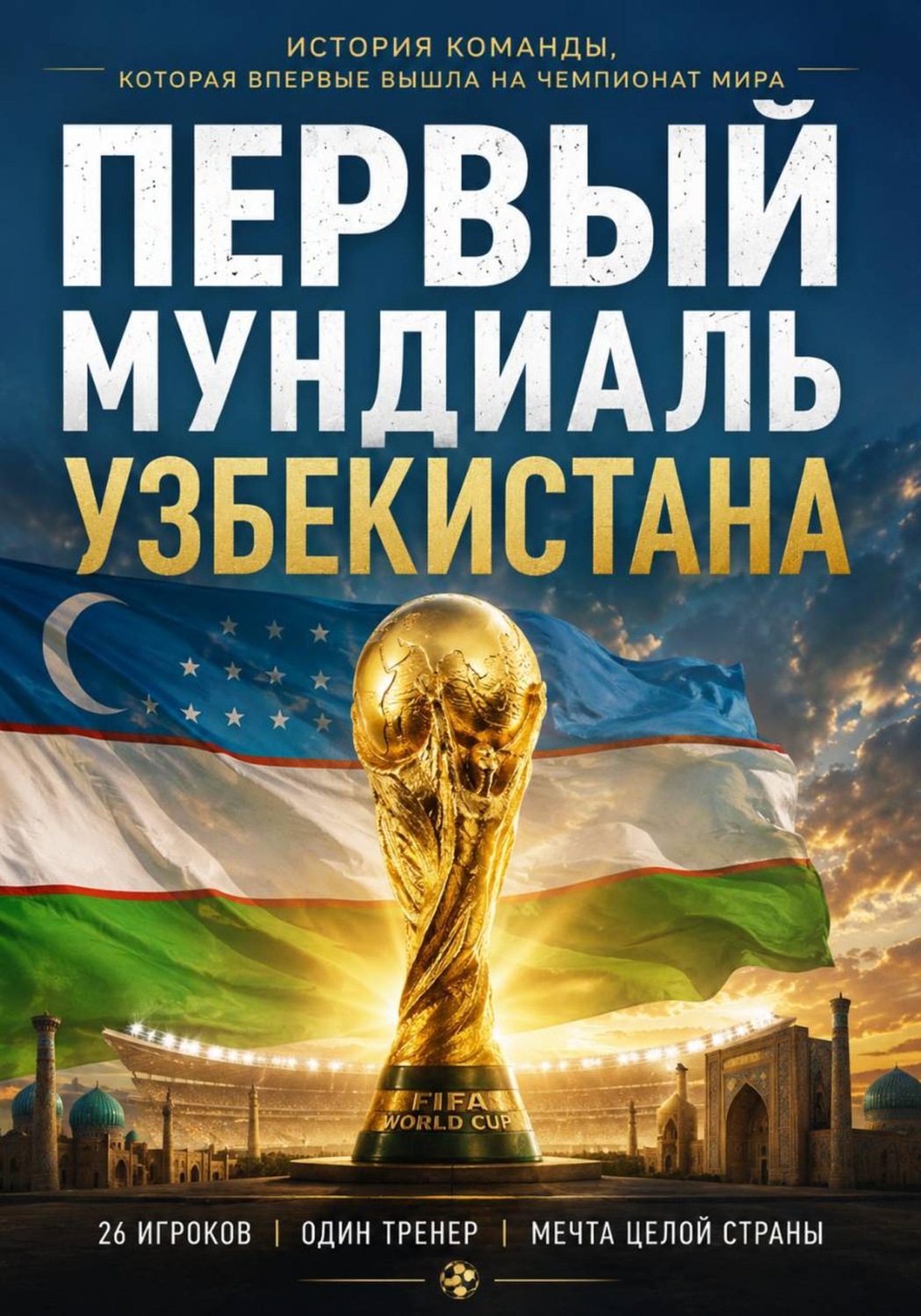 Обложка книги «Первый мундиаль Узбекистана»