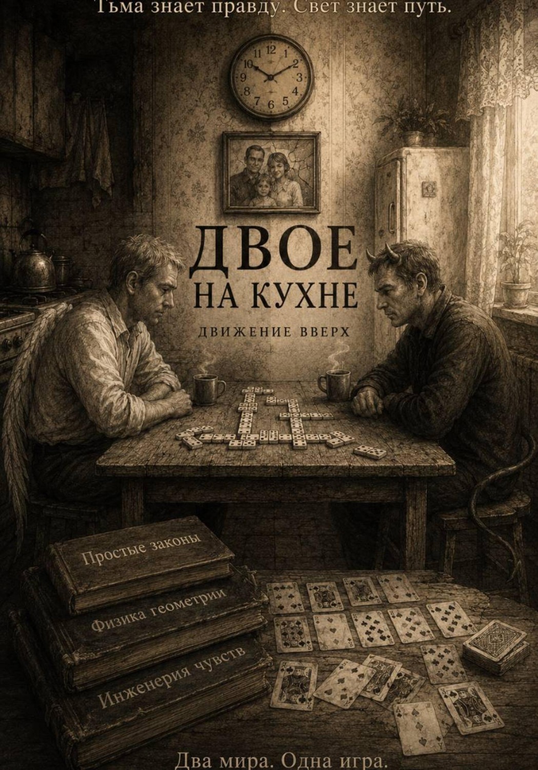Обложка книги «ДВОЕ НА КУХНЕ. ДВИЖЕНИЕ ВВЕРХ»