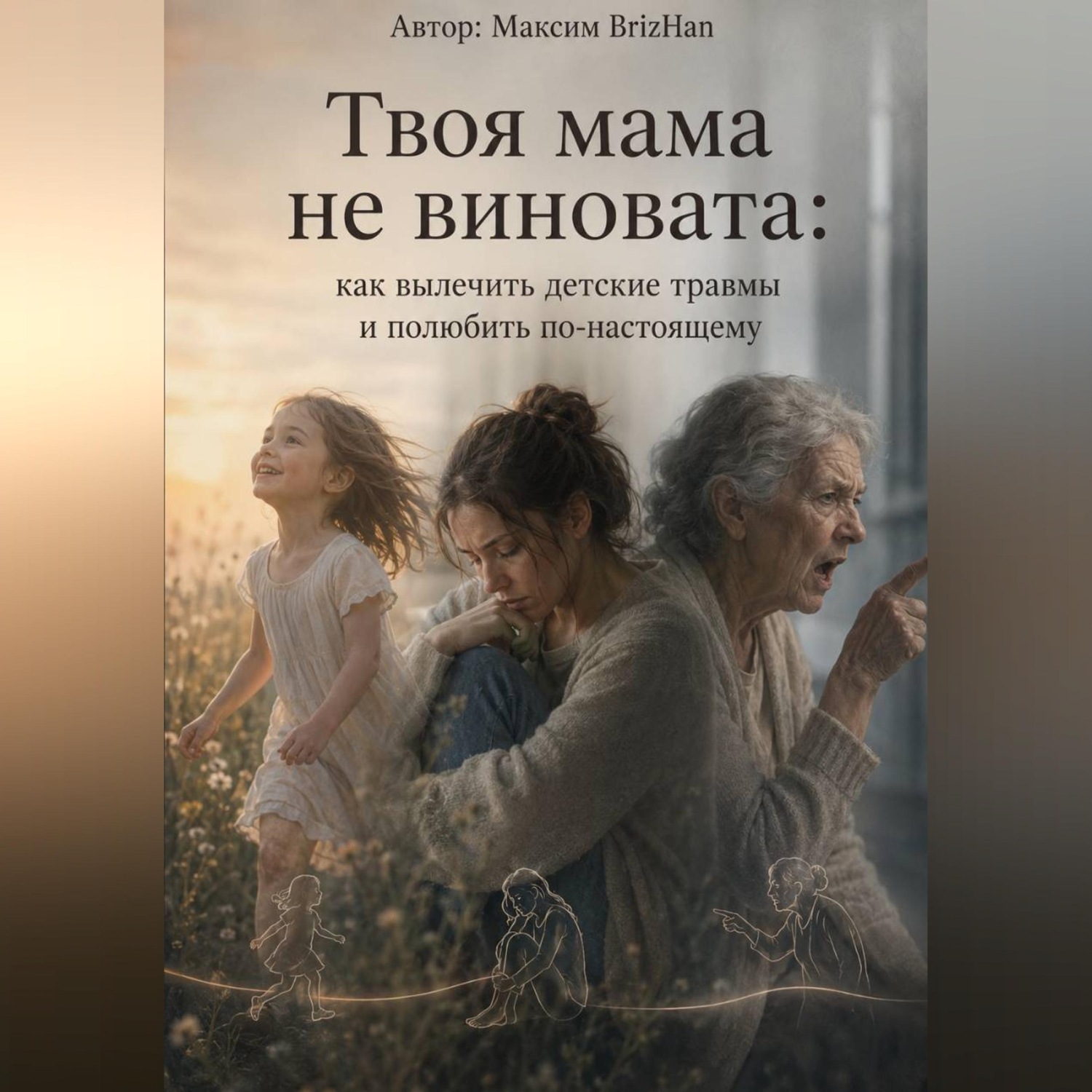 Обложка книги «Твоя мама не виновата: как вылечить детские травмы и полюбить себя по-настоящему»