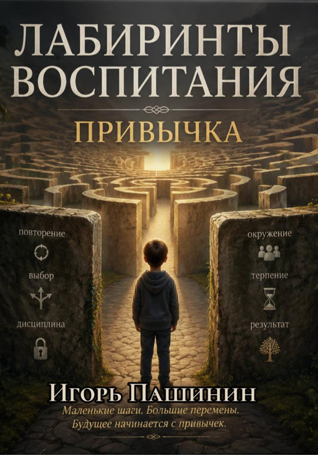 Обложка книги «Лабиринты воспитания. Привычка»