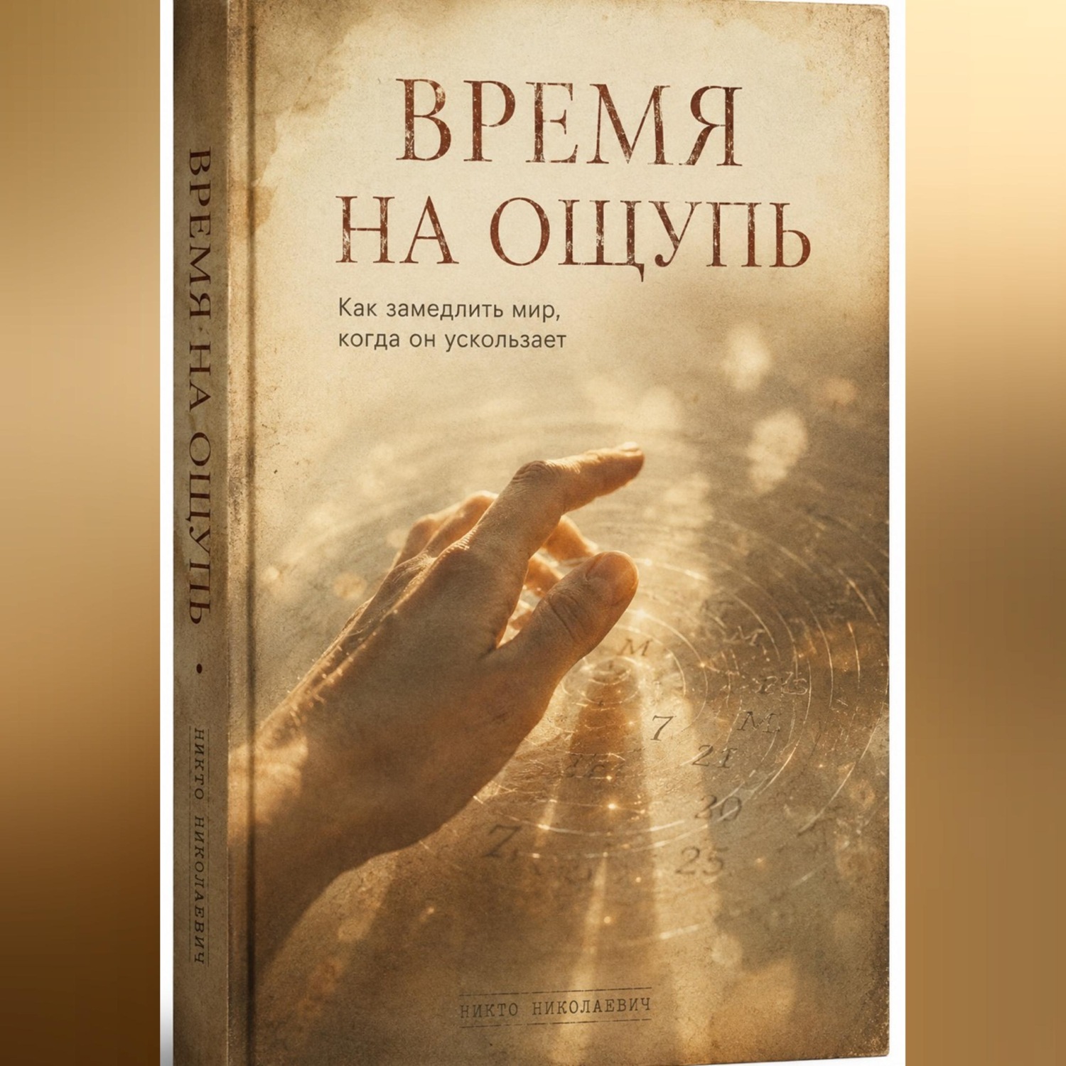 Обложка книги «Время на ощупь»