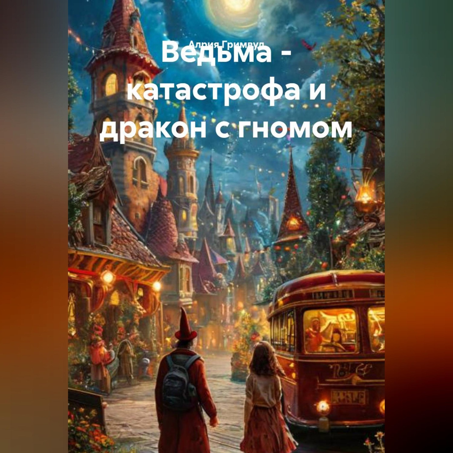 Обложка книги «Ведьма - катастрофа и дракон с гномом»