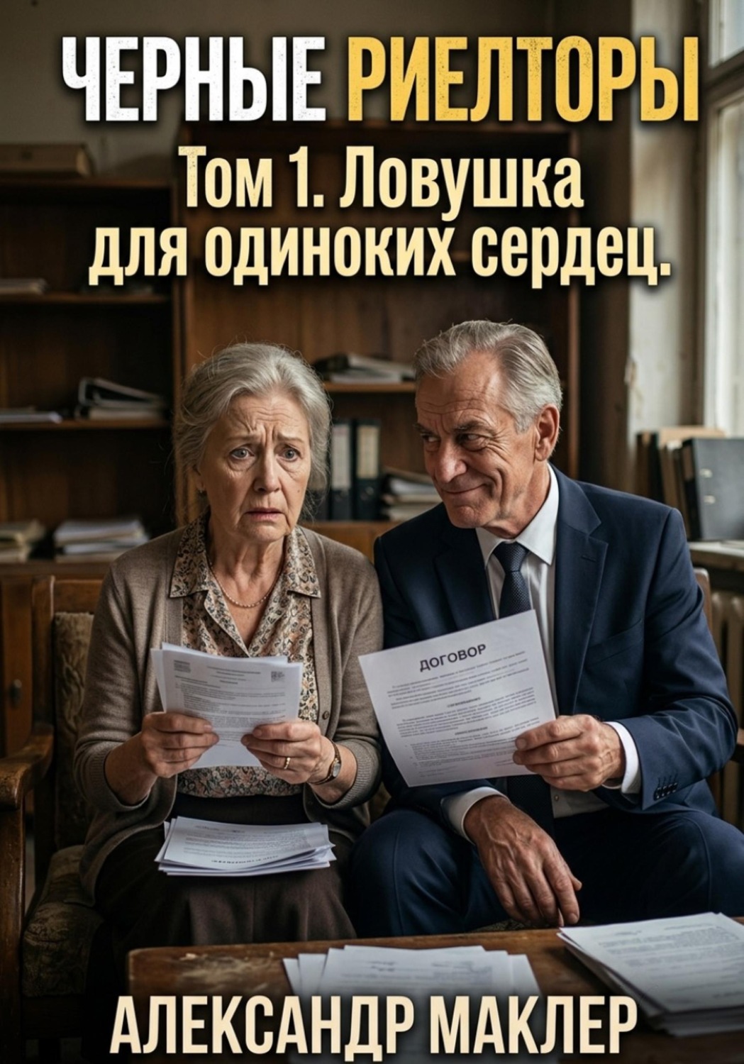 Обложка книги «Черные риелторы. Том 1. Ловушка для одиноких сердец»