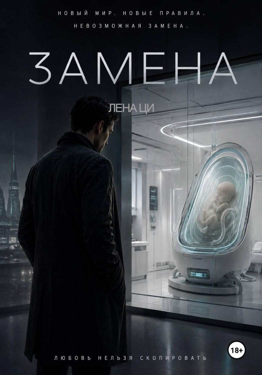 Обложка книги «Замена. Роботы вместо женщин»