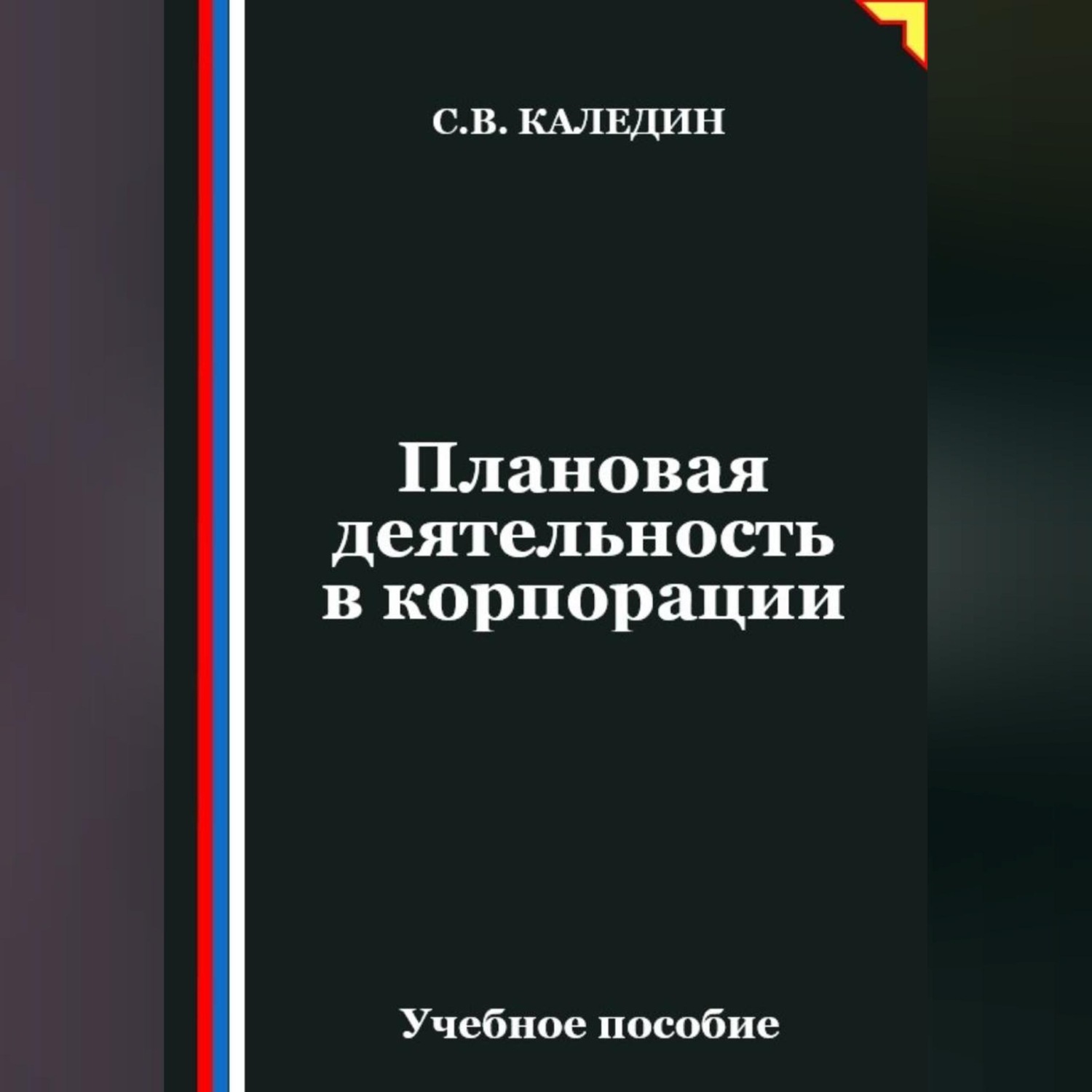 Обложка книги «Плановая деятельность в корпорации»
