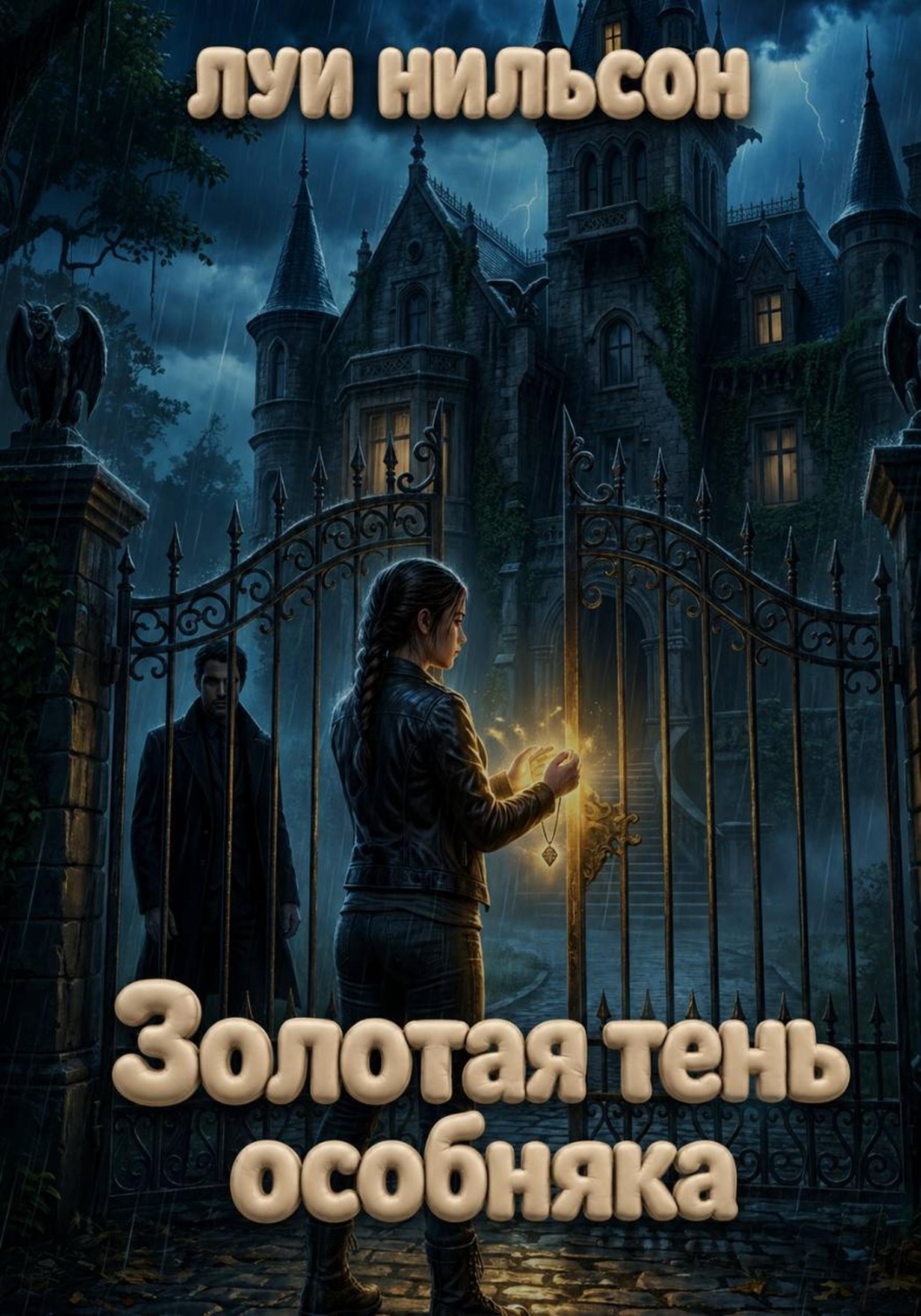 Обложка книги «Золотая тень особняка»