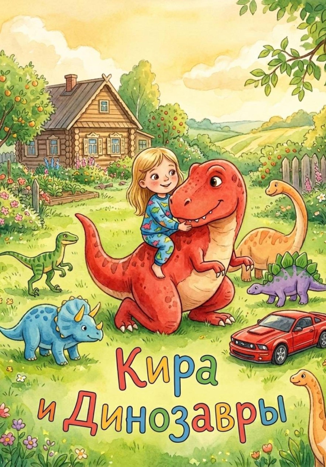 Обложка книги «Кира и динозавры»