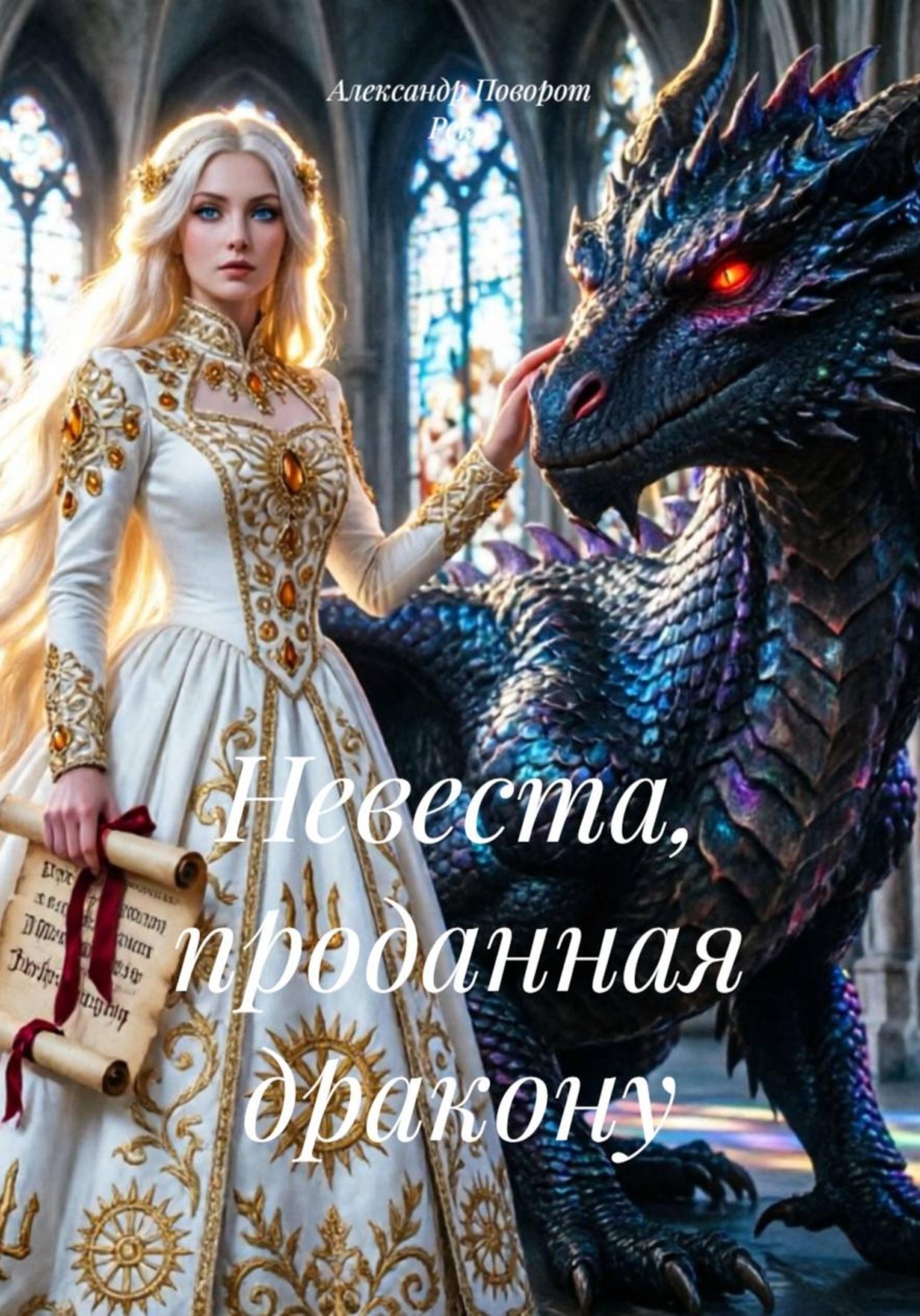 Обложка книги «Невеста, проданная дракону»