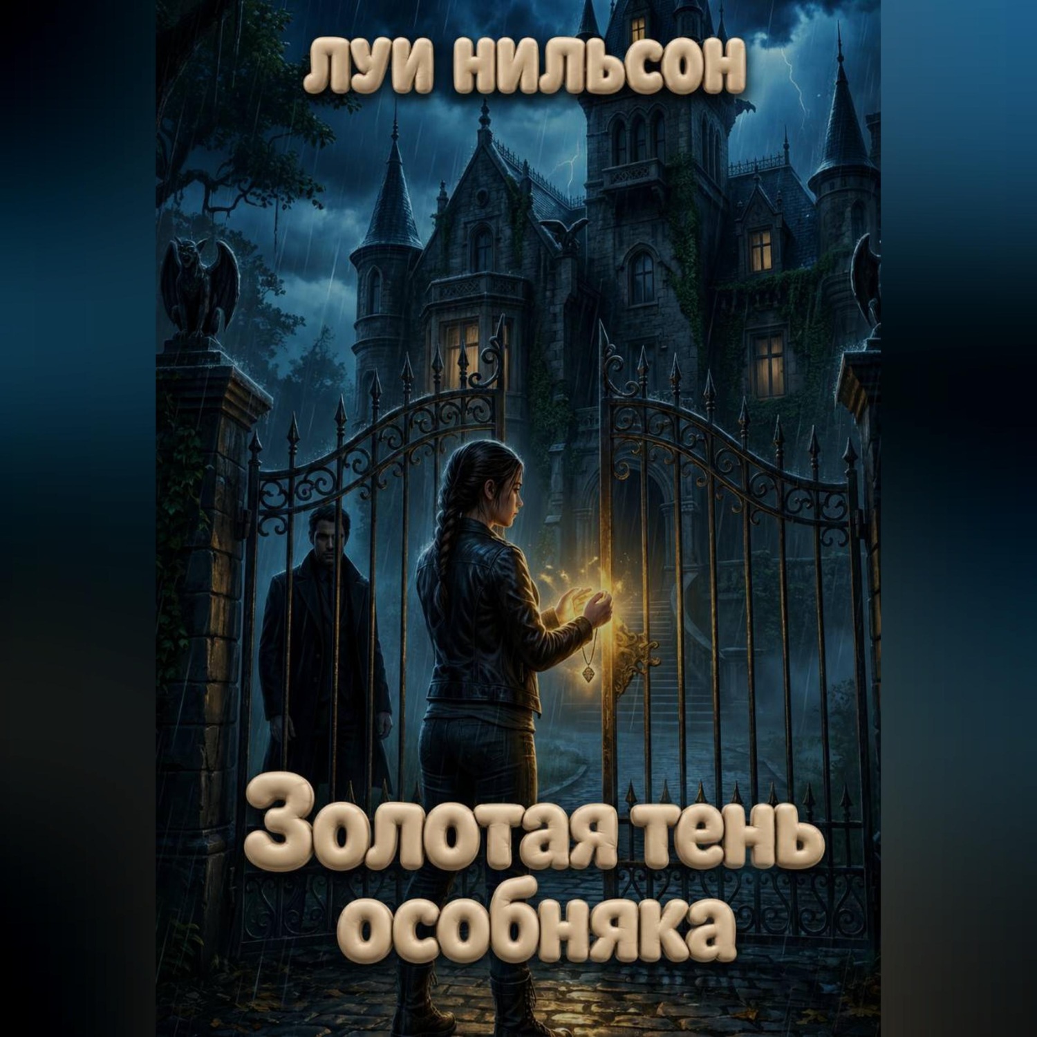 Обложка книги «Золотая тень особняка»