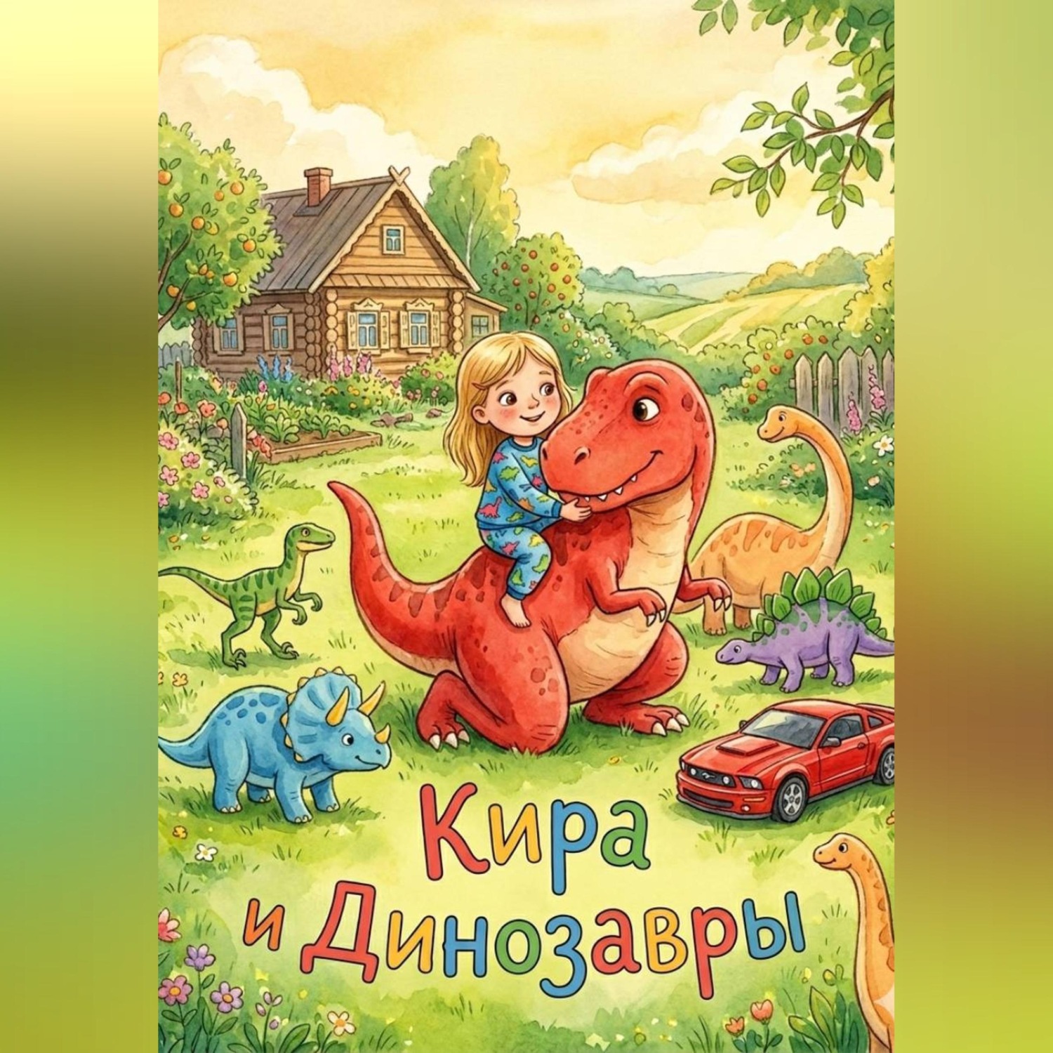 Обложка книги «Кира и Динозавры»