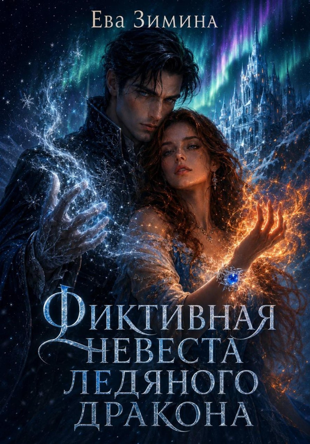 Обложка книги «Фиктивная невеста ледяного дракона»