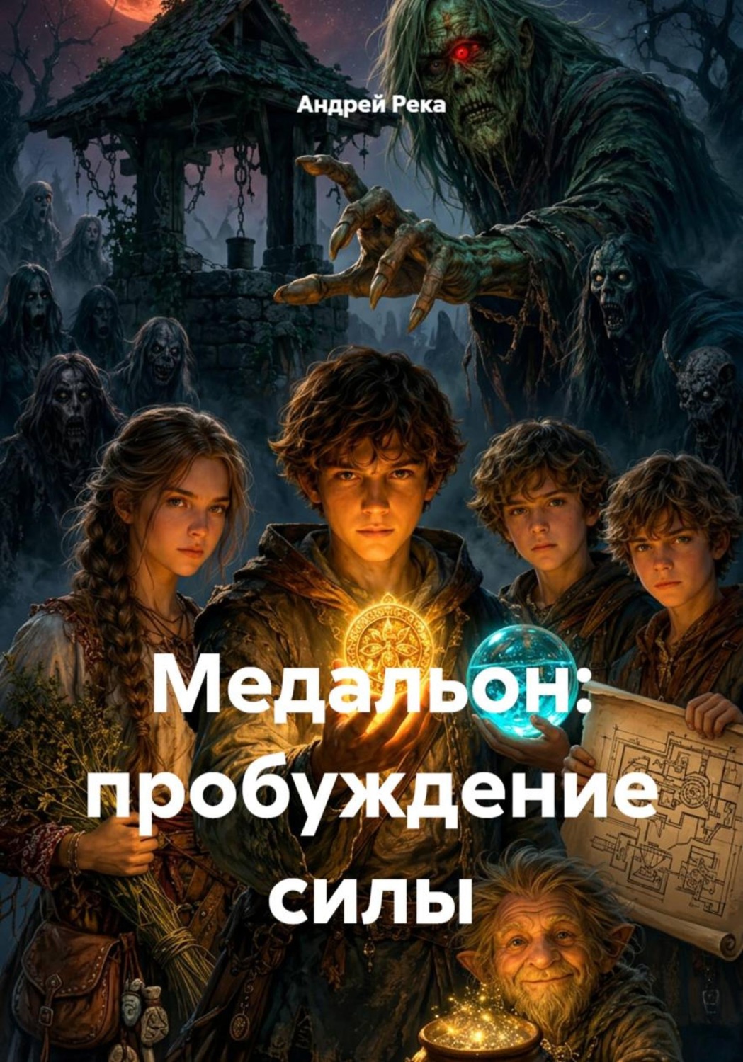 Обложка книги «Медальон: пробуждение силы»