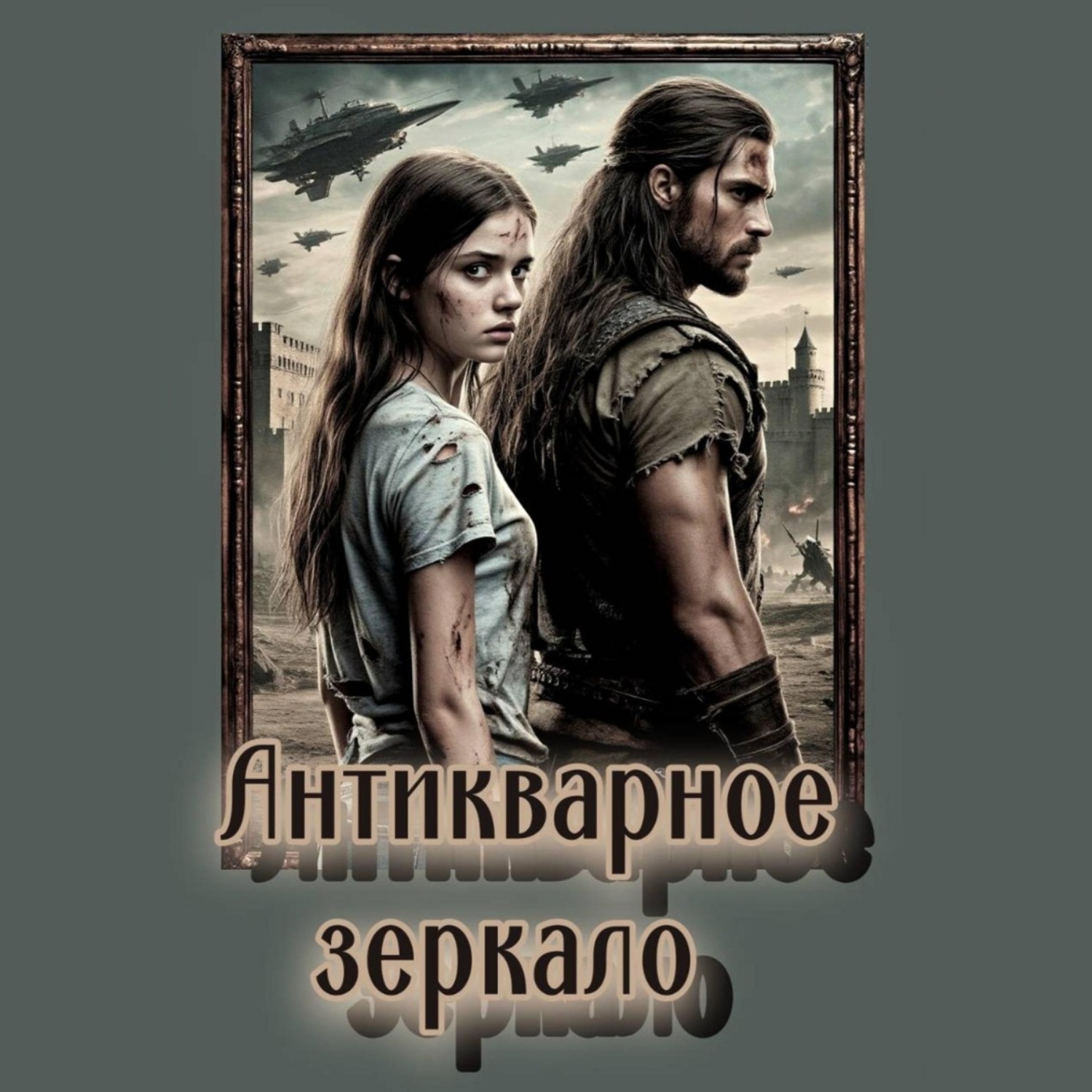 Обложка книги «Антикварное зеркало»