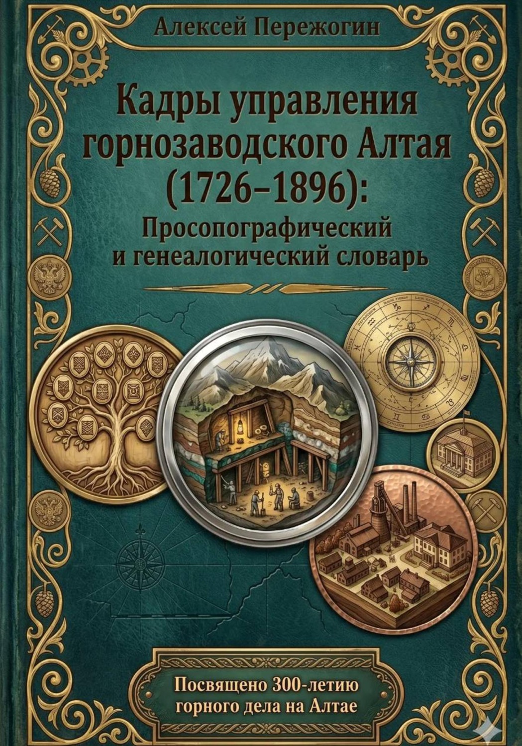 Обложка книги «Кадры управления горнозаводского Алтая (1726–1896): Просопографический и генеалогический словарь (PRO-версия)»
