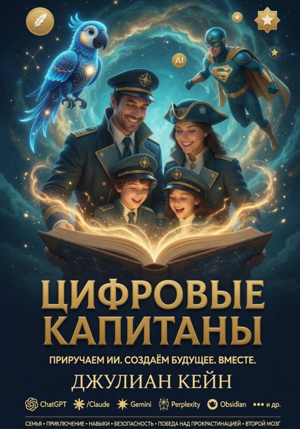 Обложка книги «Цифровые капитаны»