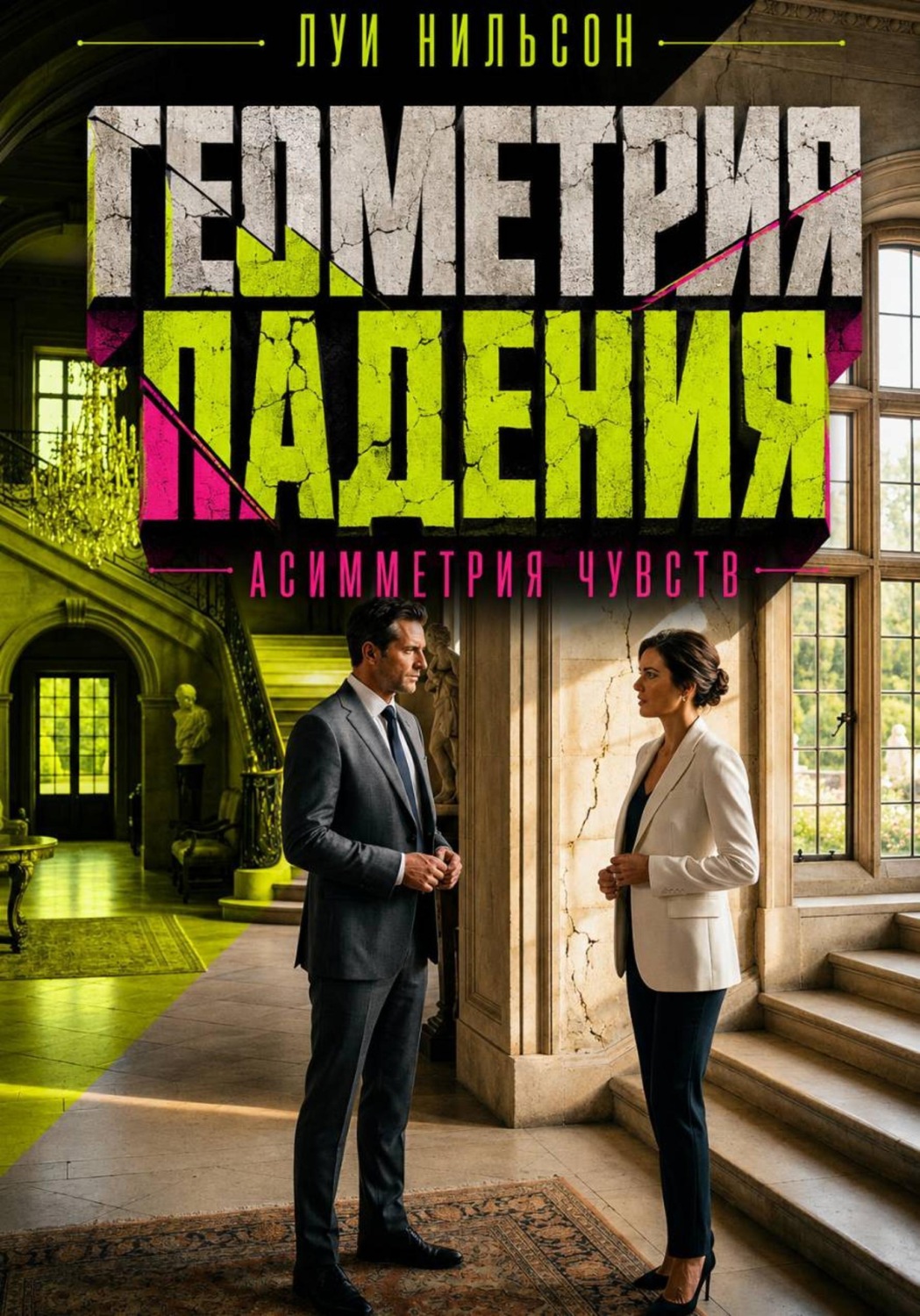 Обложка книги «Геометрия падения: Асимметрия чувств»