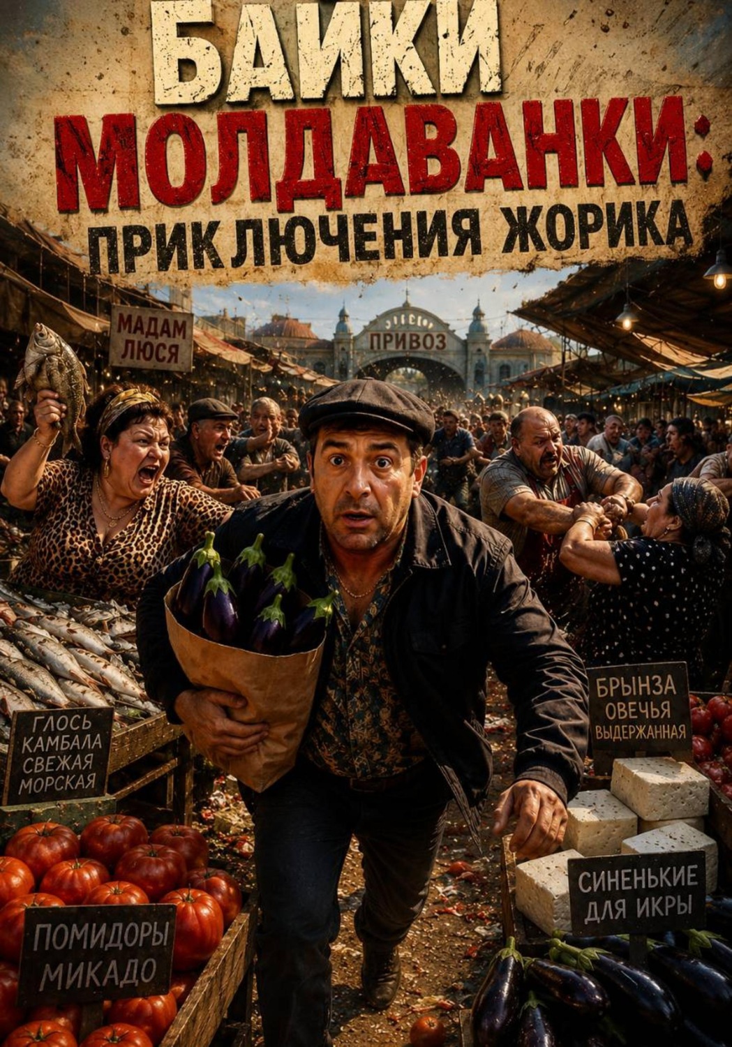 Обложка книги «Байки Молдаванки: приключения Жорика»