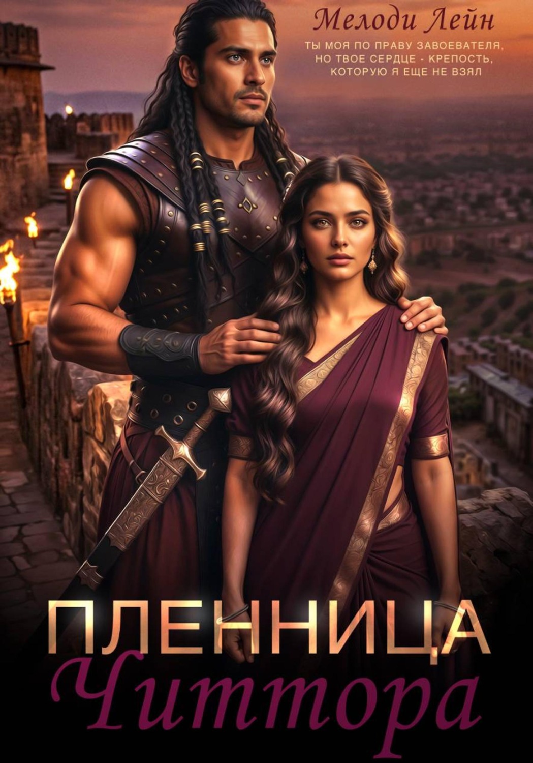 Обложка книги «Пленница Читтора»