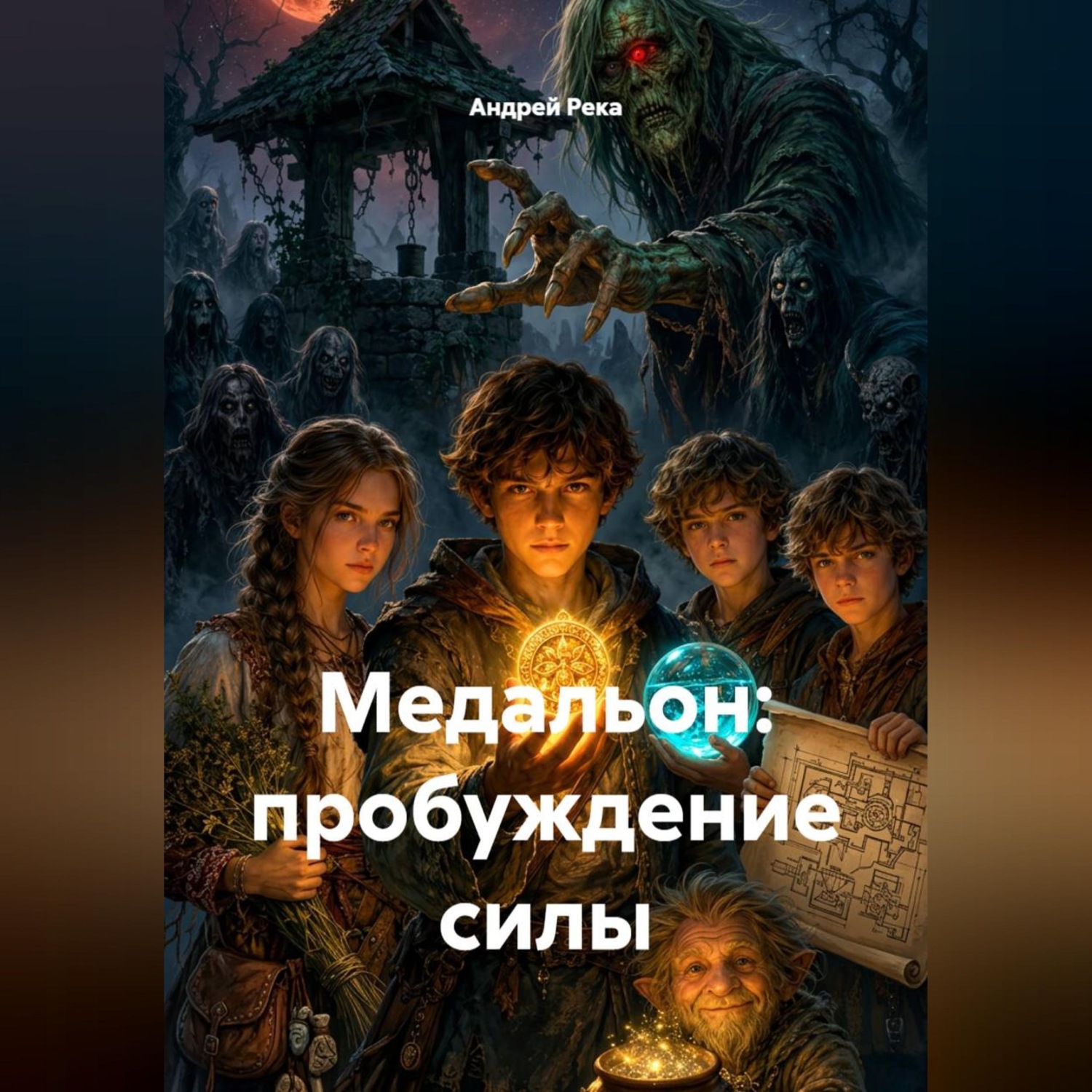 Обложка книги «Медальон: пробуждение силы»