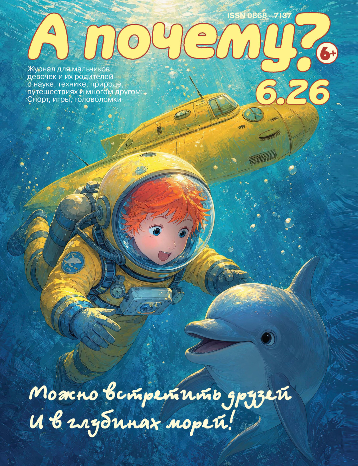 Обложка книги «А почему? №06/2026»