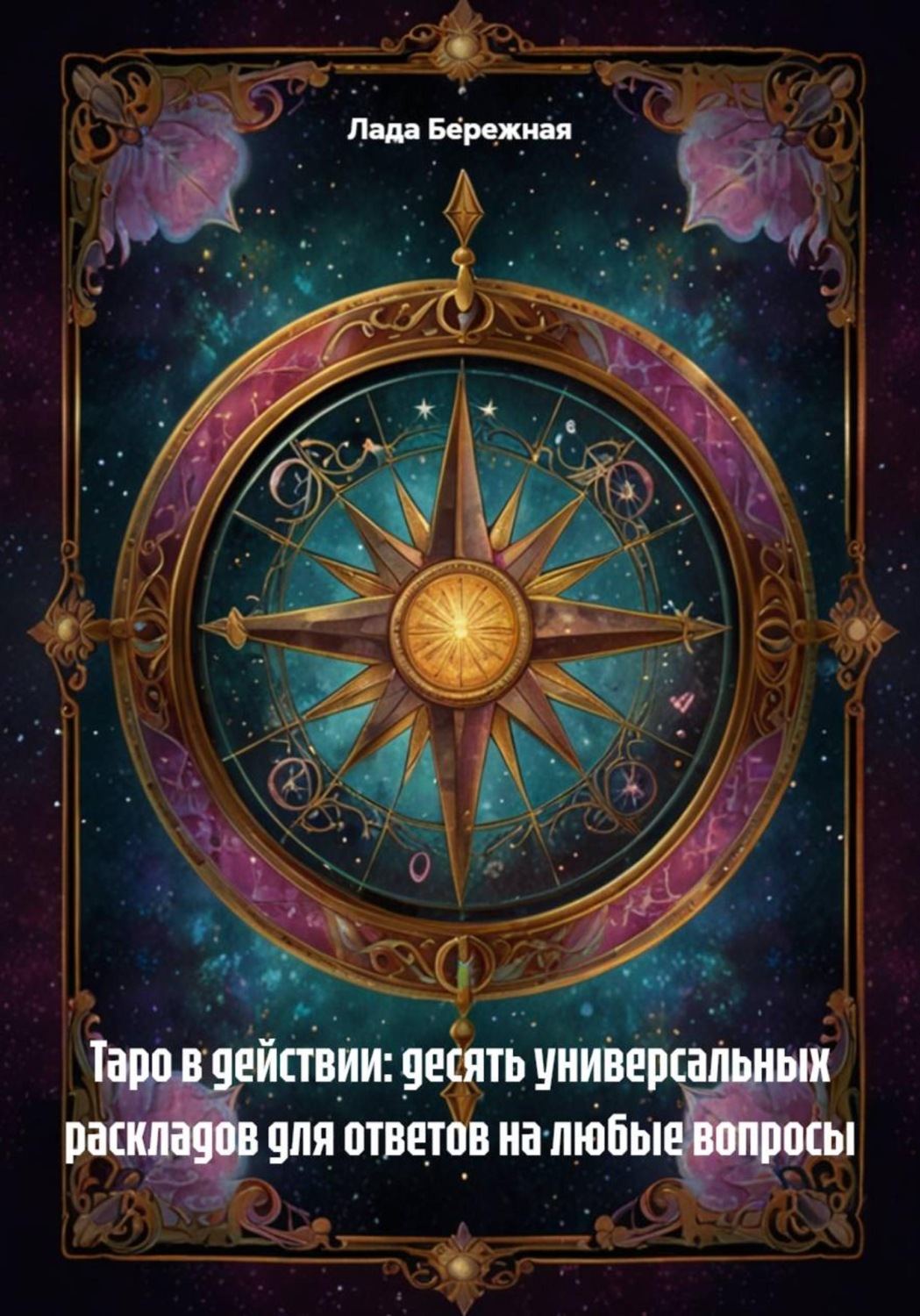 Обложка книги «Таро в действии: десять универсальных раскладов для ответов на любые вопросы»