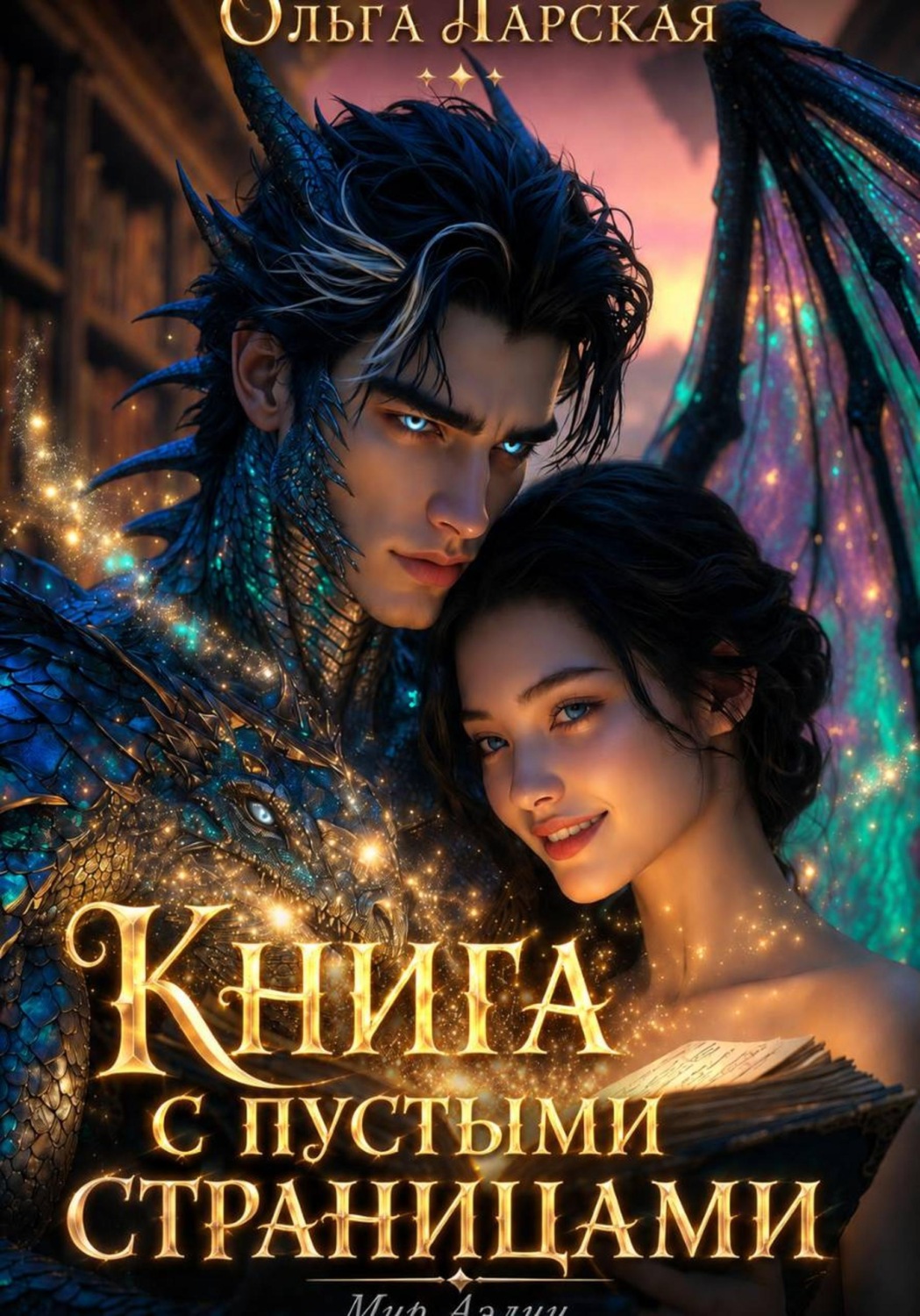 Обложка книги «Книга с пустыми страницами»
